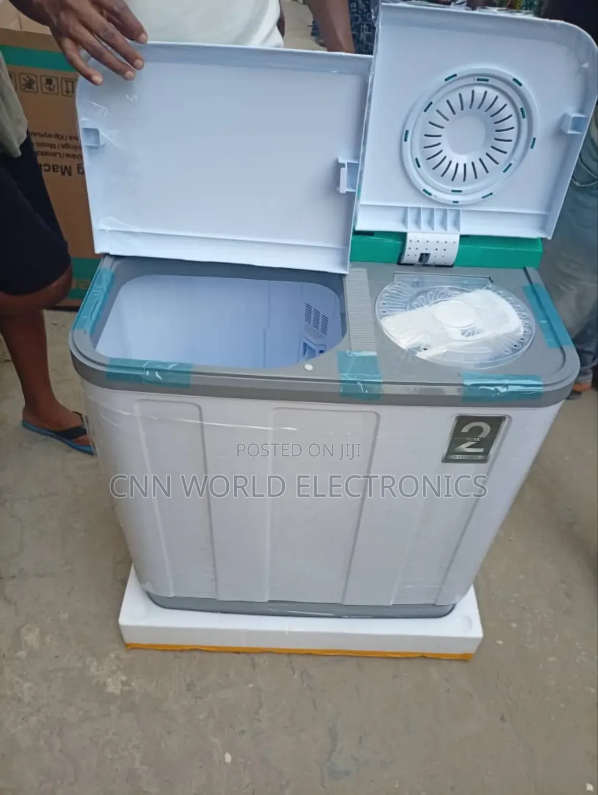 New Hisense 11kg Washing Machine Twin Tub Wash and Spinning Warranty