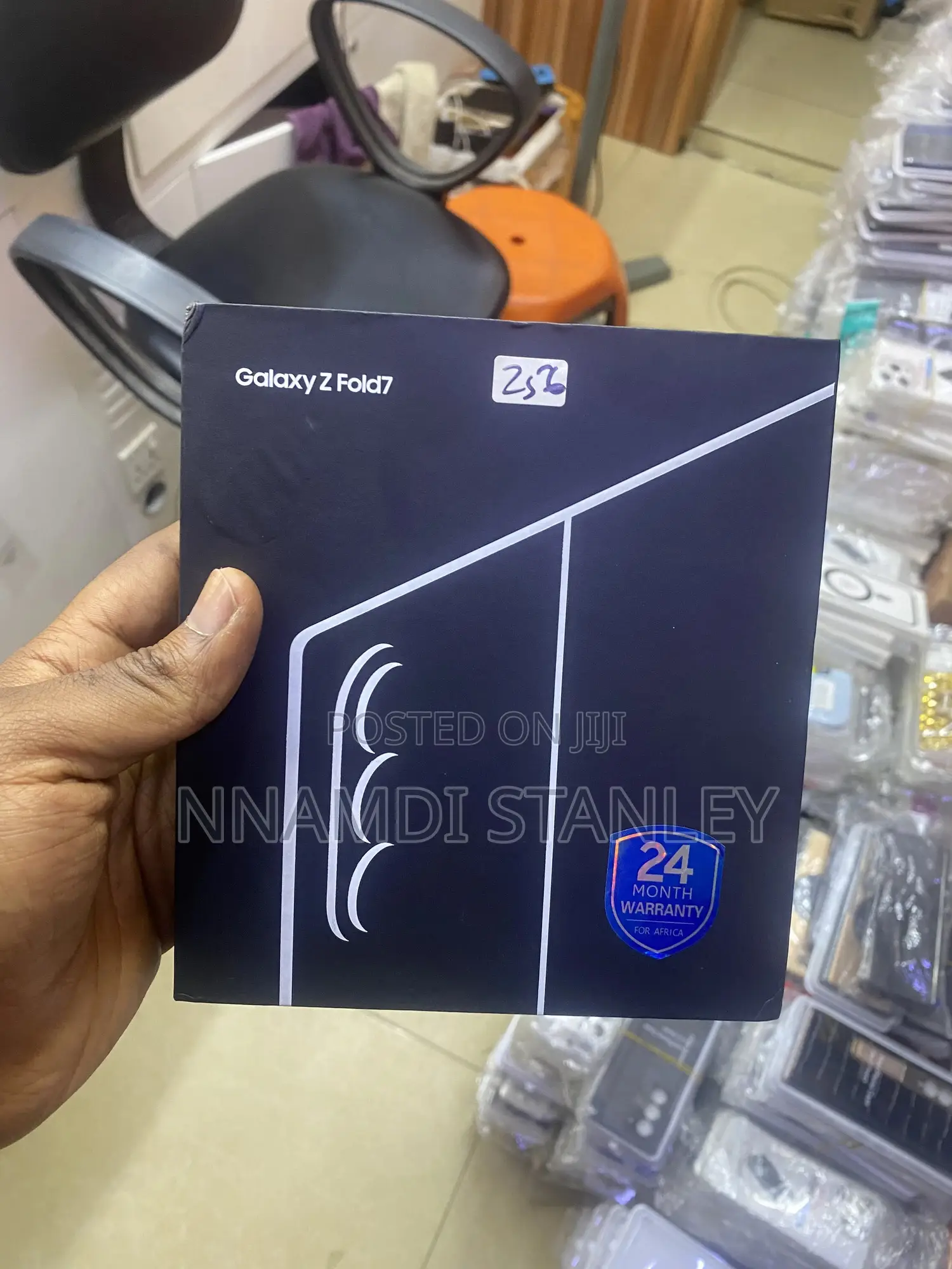 New Samsung Galaxy Z Fold7 256 GB Blue