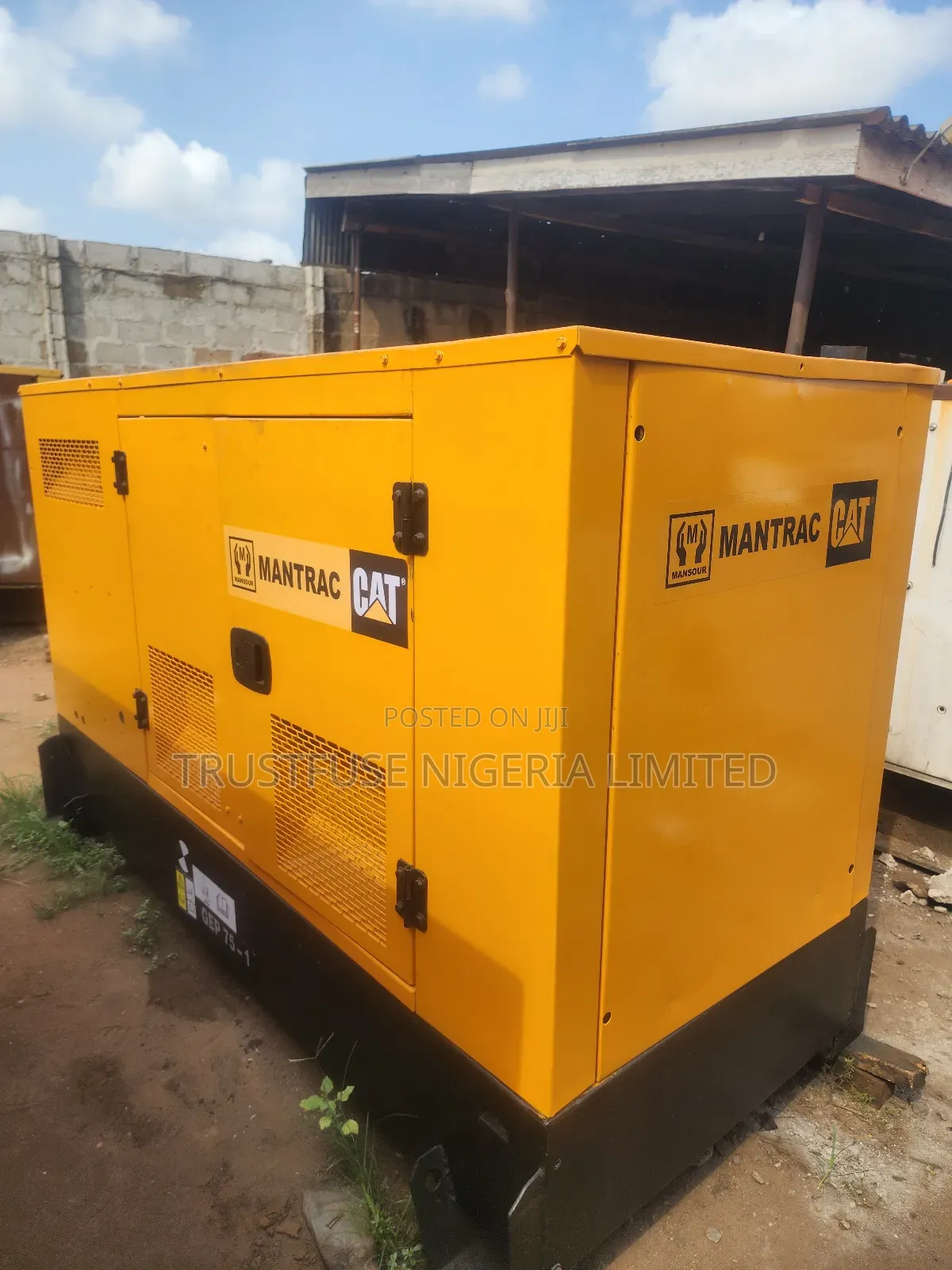 75kva Heavy Duty 1000 Series Uk Perkins Full Manual Soundproof Gen Set