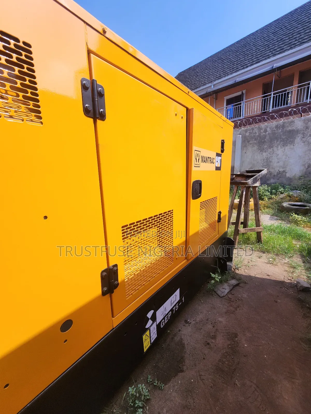 75kva Heavy Duty 1000 Series Uk Perkins Full Manual Soundproof Gen Set
