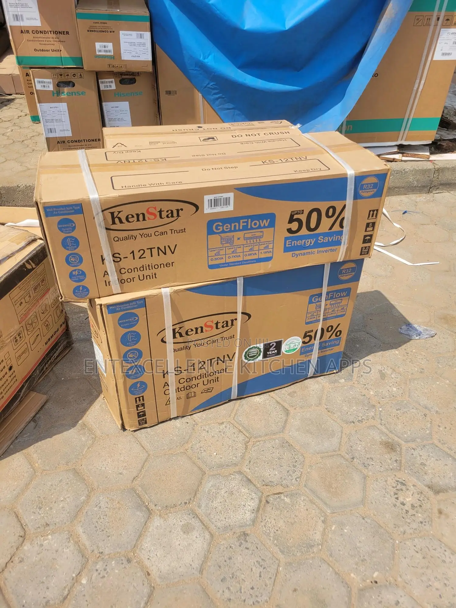 Kenstar 1hp Split Unit Inverter Air Conditioner