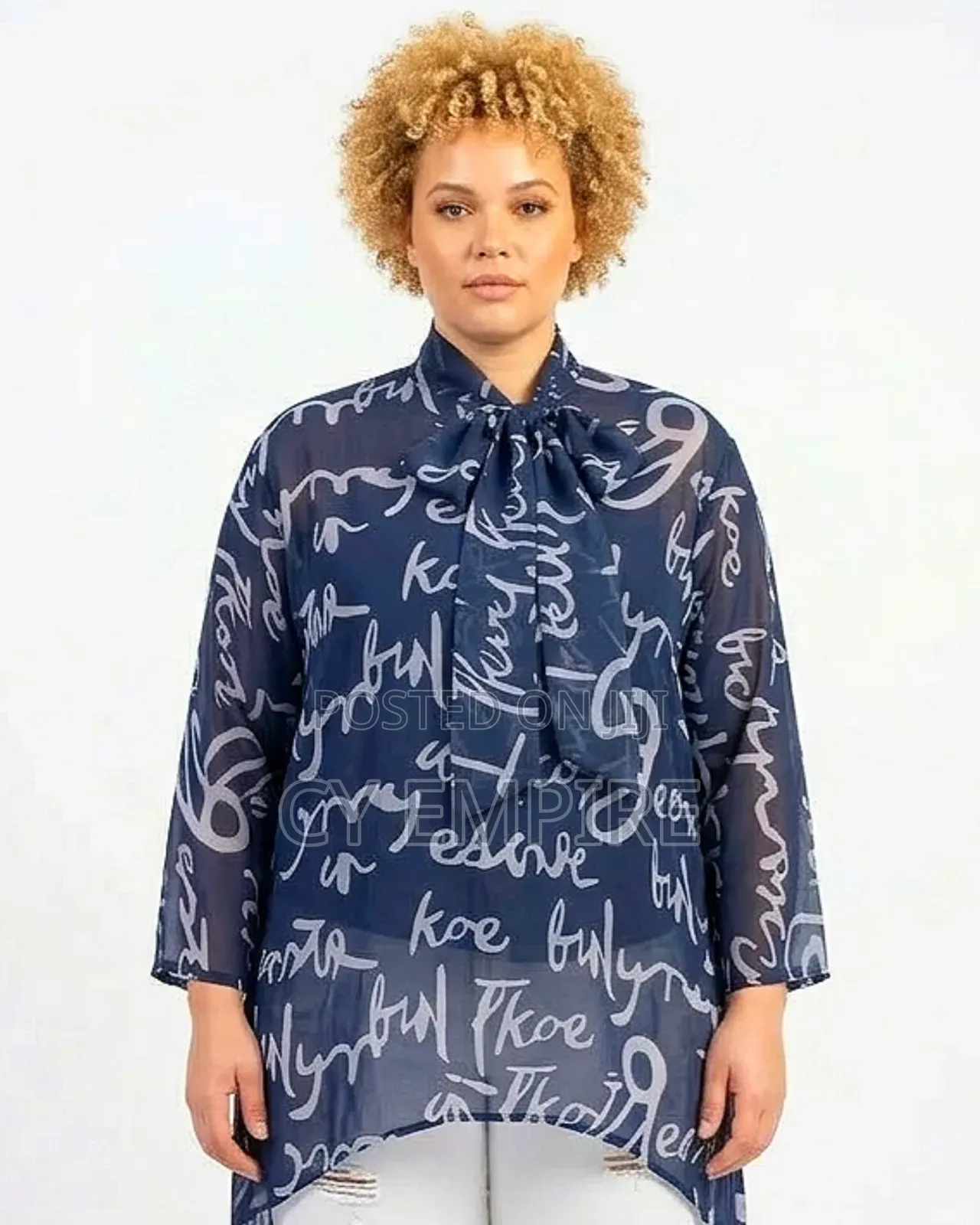Chiffon Hi Low Tunic