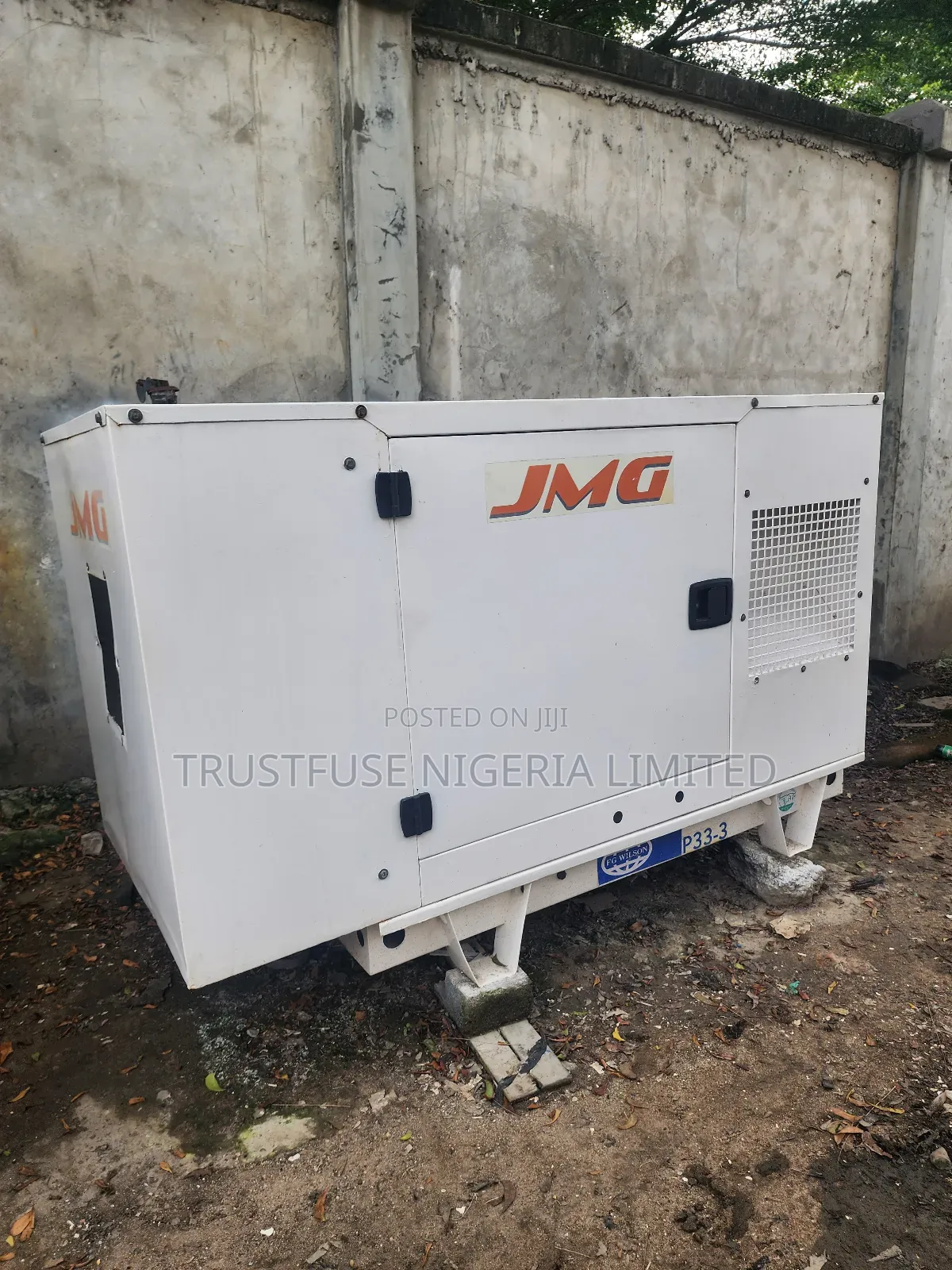 30kva Almost Brand New Fg Wilson 100+ Hours Super Portable Soundproof