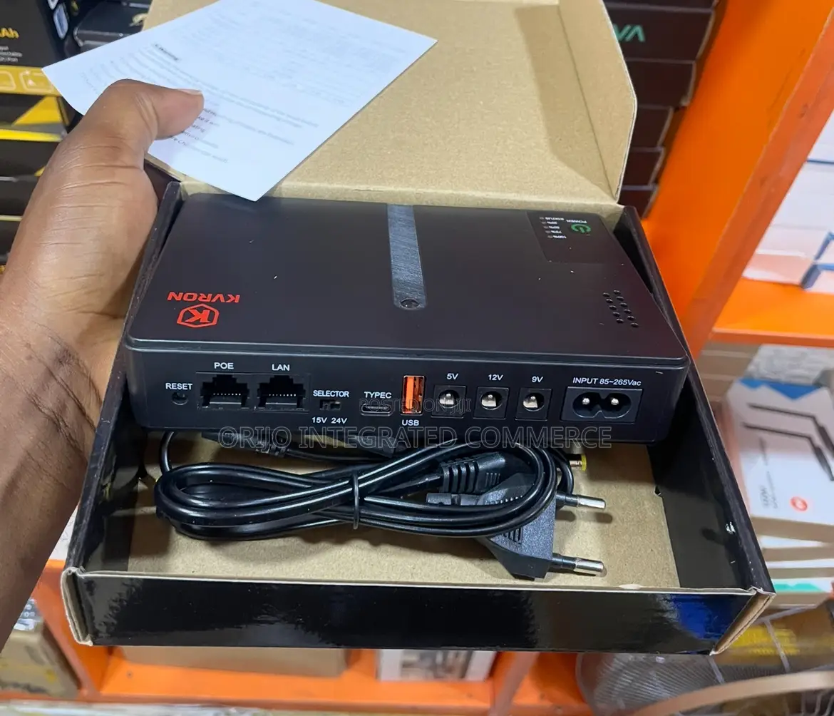 10400mah Mini Dc Ups Poe-1018p | Typc-C Router Power Bank