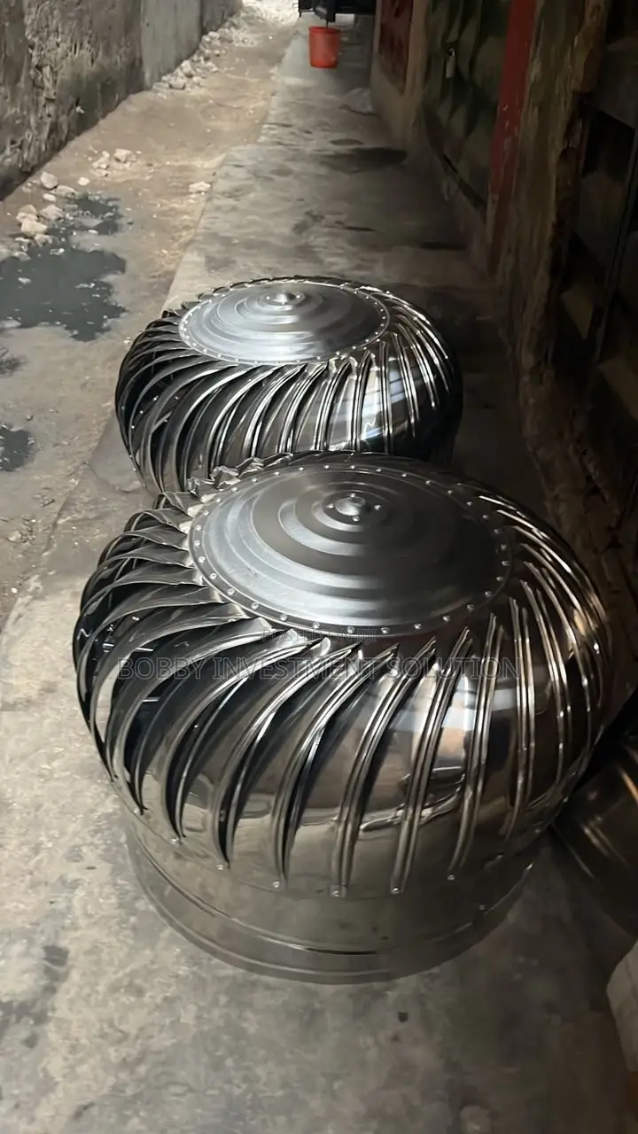 Tornado Air Roof Extractor Fan 600mm Stainless Steel Color Plate