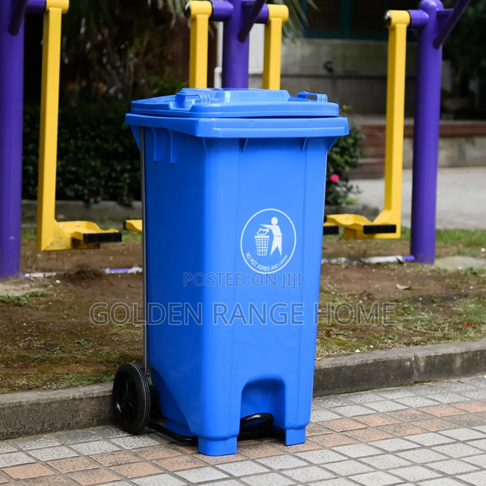 Outdoor Wheelie Trash/Waste Bin