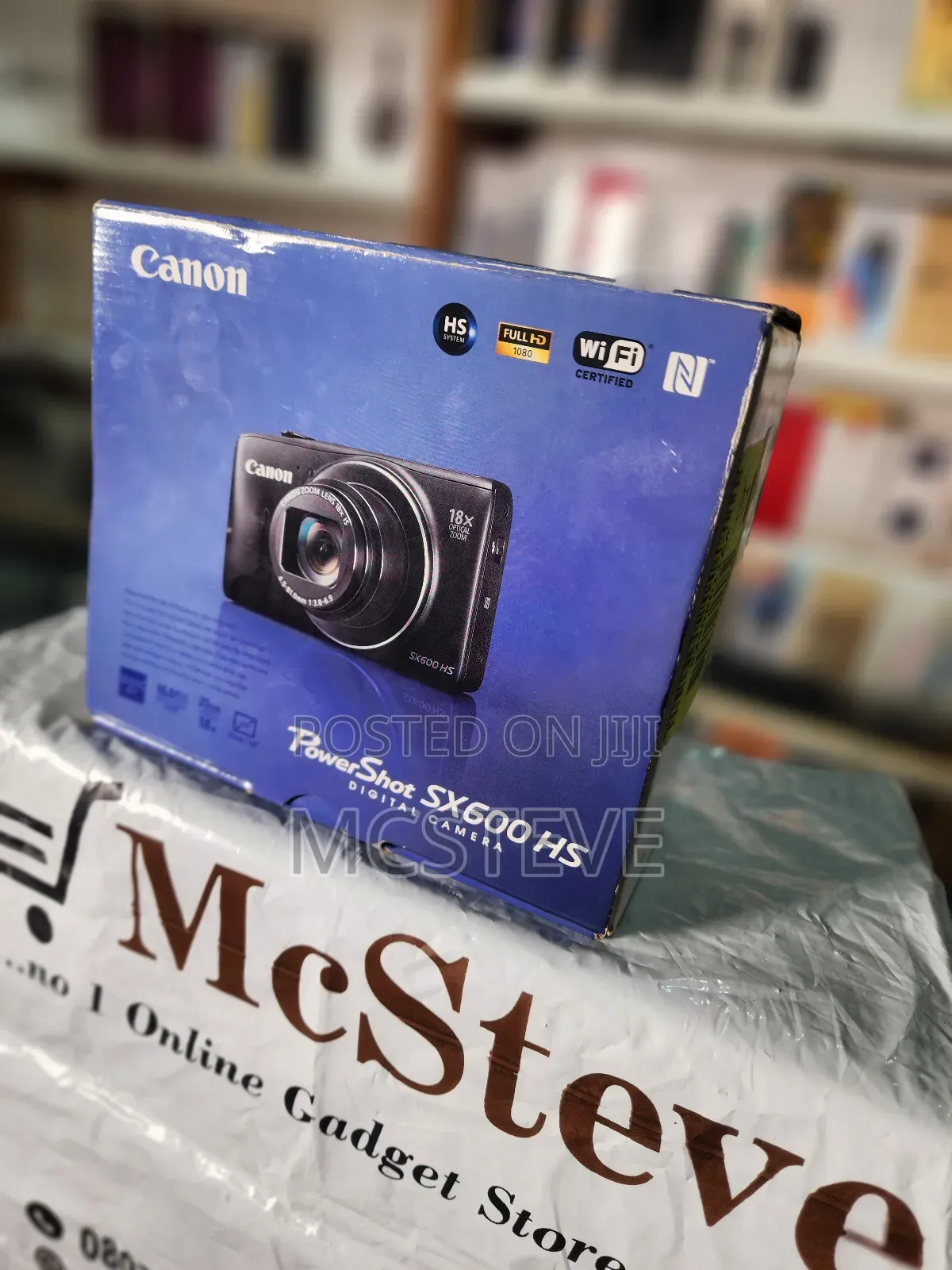 Canon Powershot Sx600 Hs 16.0mp Camera With Wifi for Content Creating