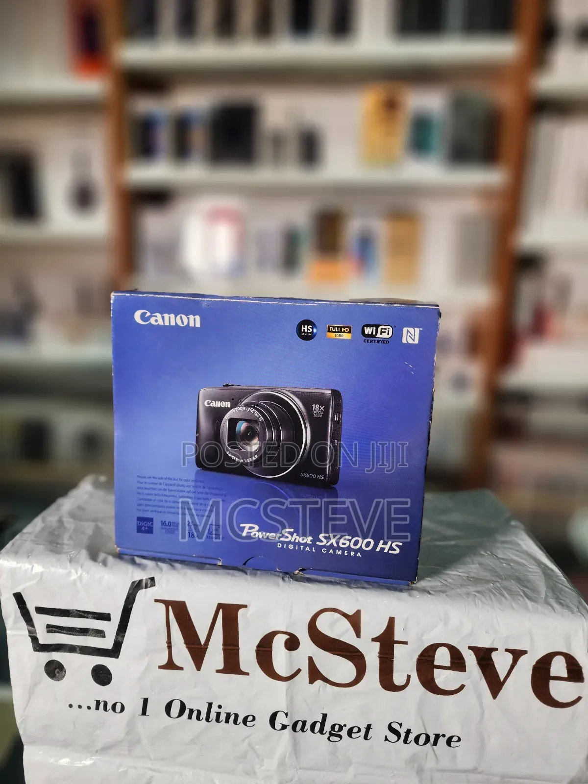 Canon Powershot Sx600 Hs 16.0mp Camera With Wifi for Content Creating