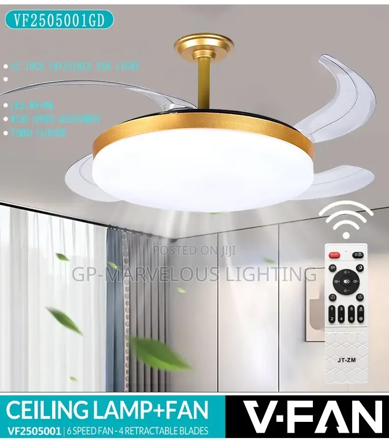 Fan Chandelier