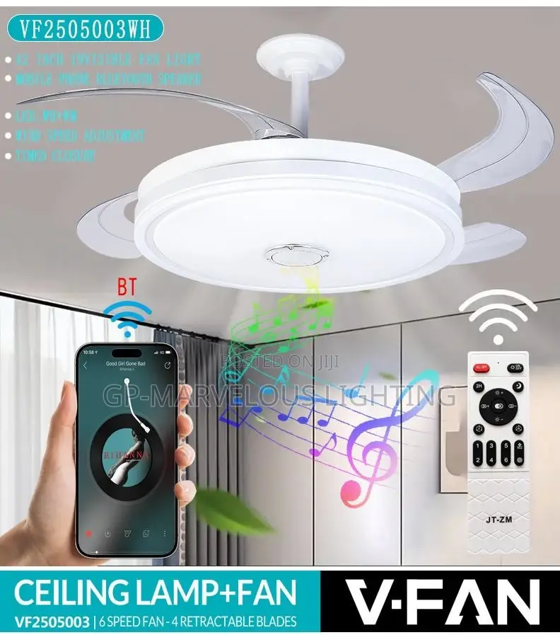 Fan Chandelier
