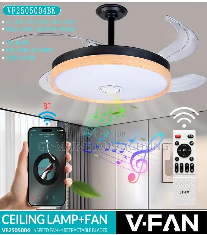 Fan Chandelier