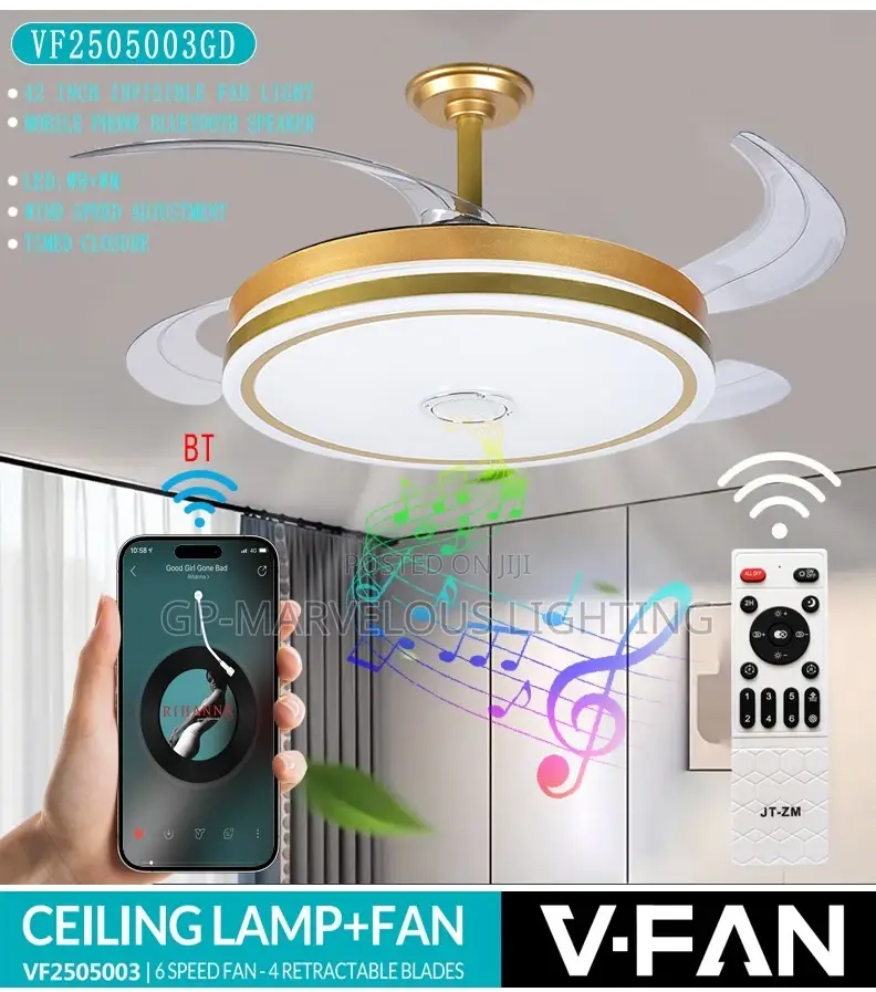 Fan Chandelier
