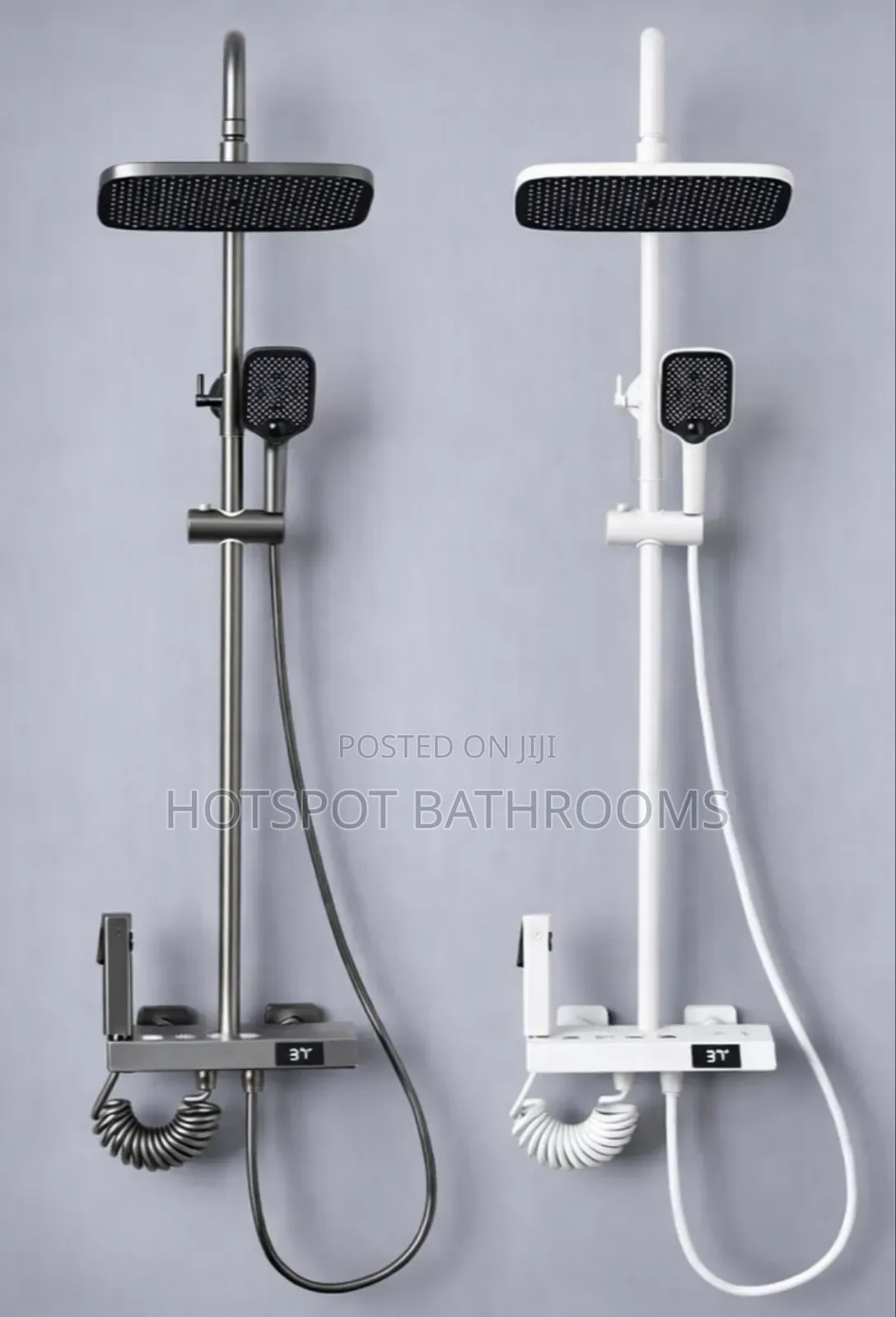 Hot Sale Luxury 3-in-1 Rainfall Shower Set With Bidet Spray