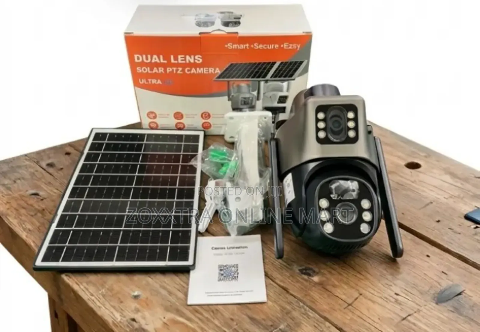 Dual Lens Solar Ptz Camera (Ultra Hd)
