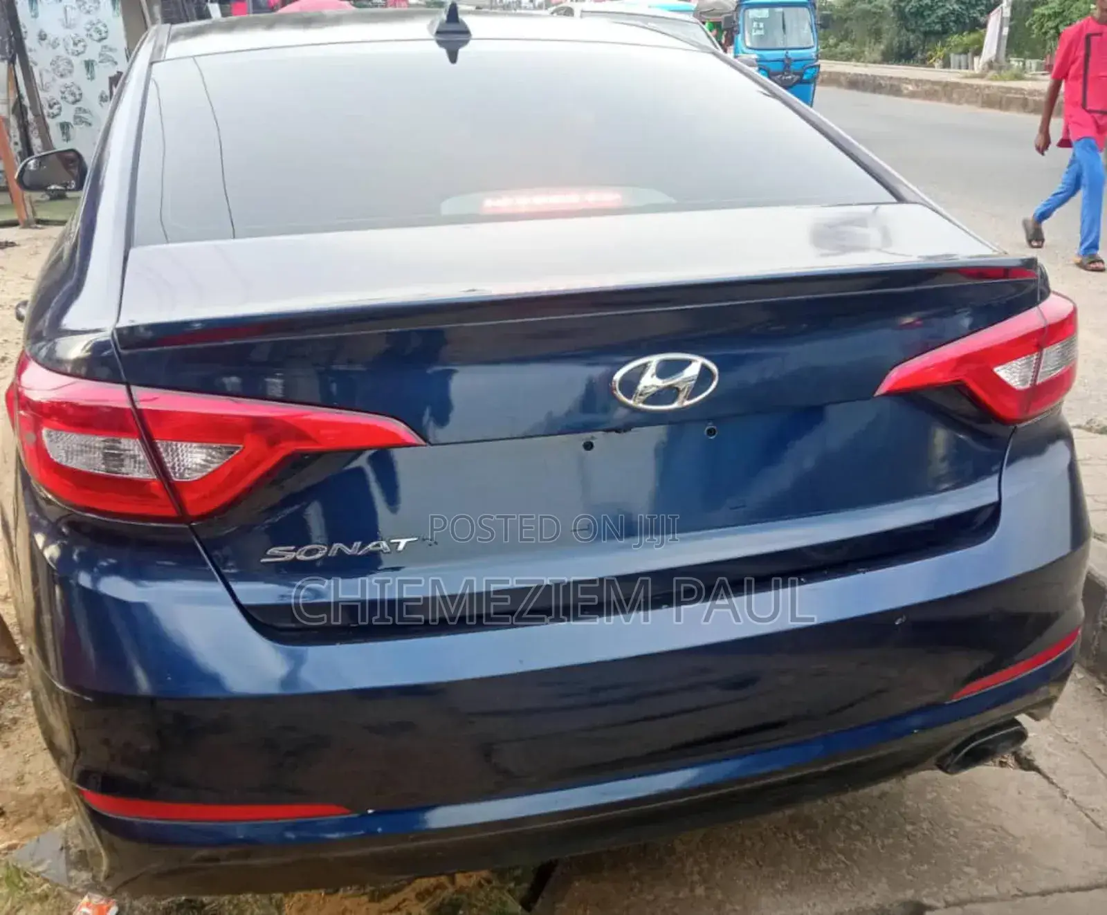 Hyundai Sonata Limited 4dr Sedan (2.4L 4cyl 6A) 2015 Blue