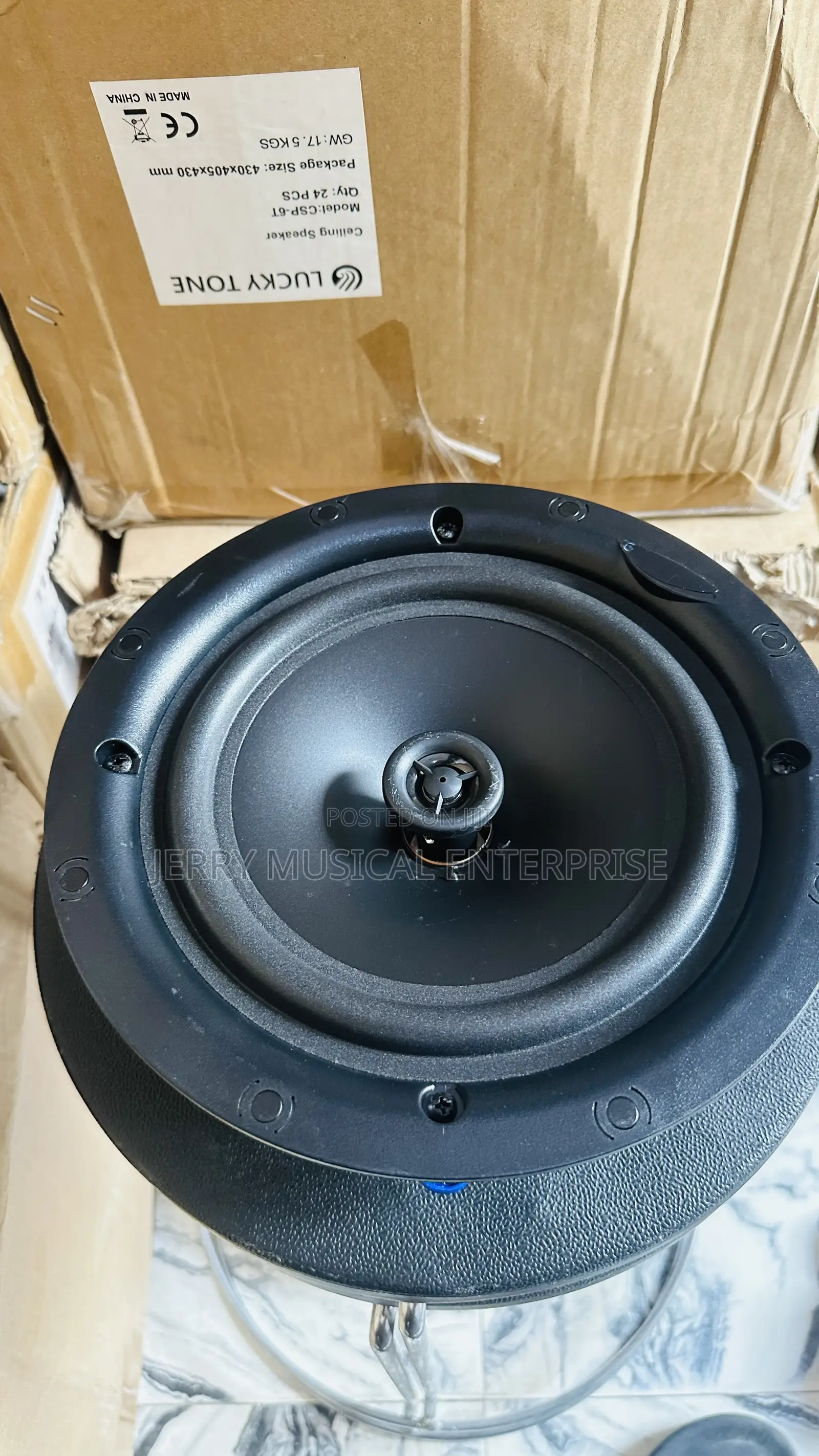 Lax 50watts 8inches Framless Speaker