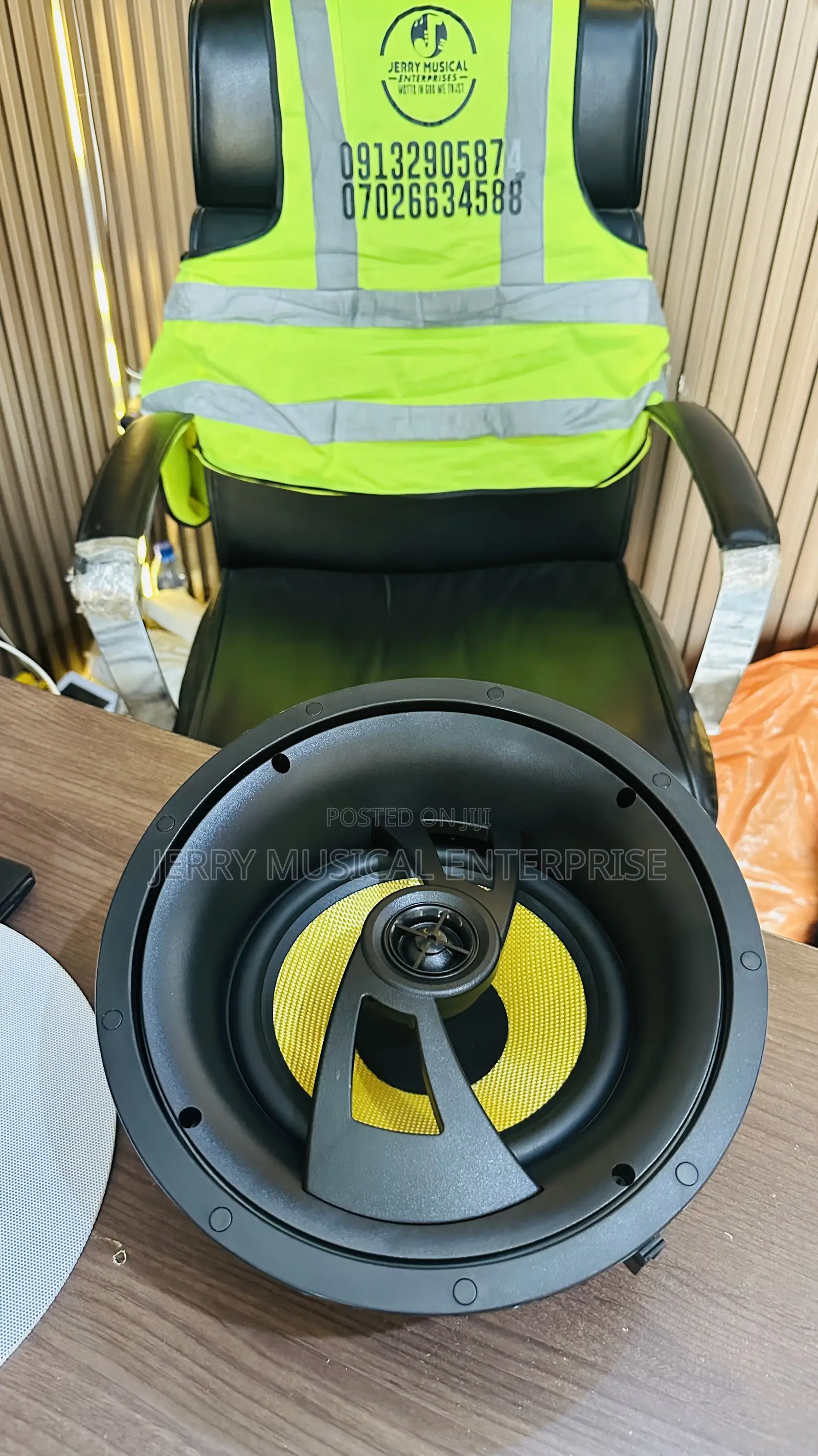 100w Framless Ceiling Speakers With Woofer