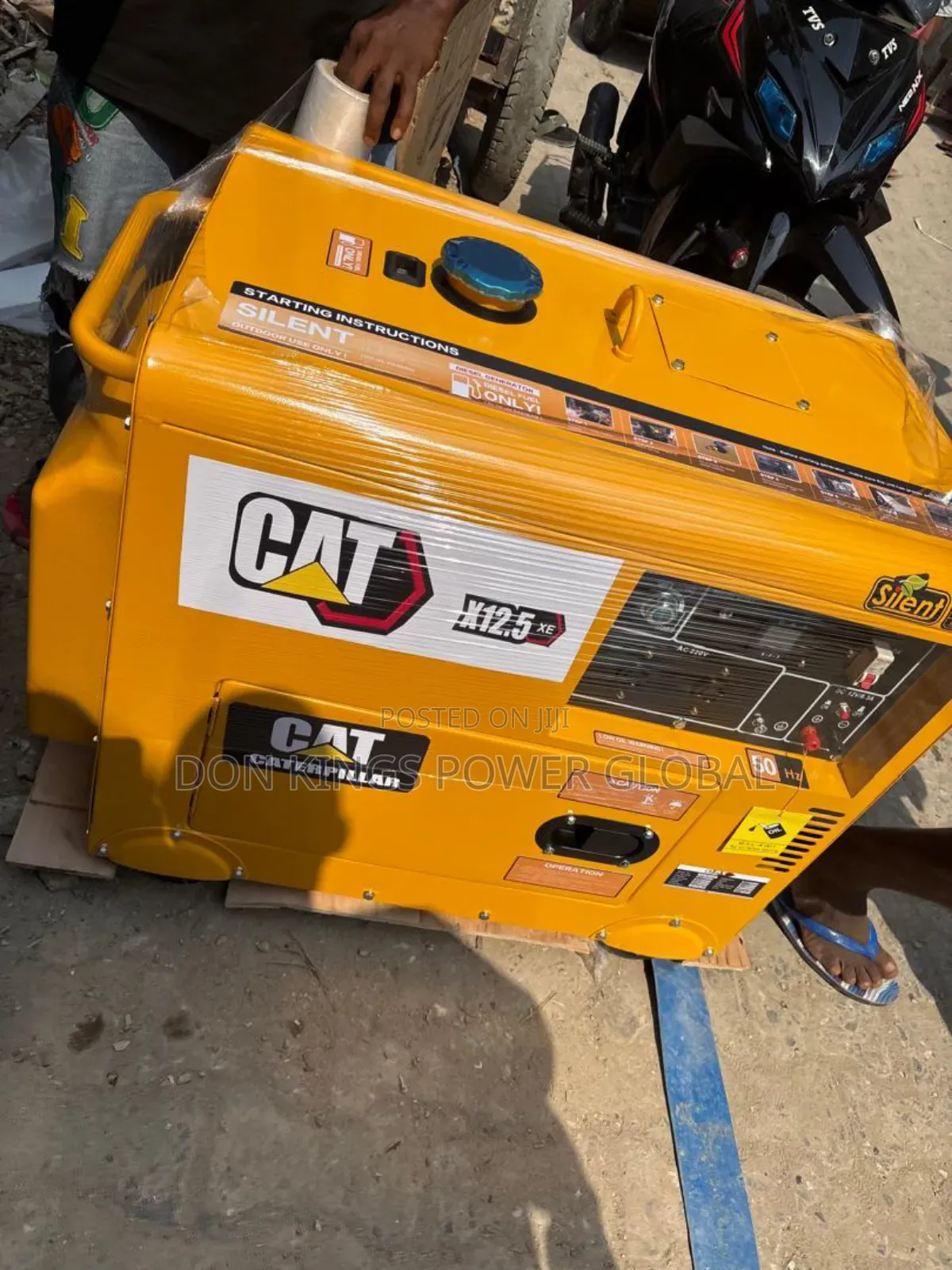 Premium Cat 12.5kva Silent Diesel Generator – 100% Copper