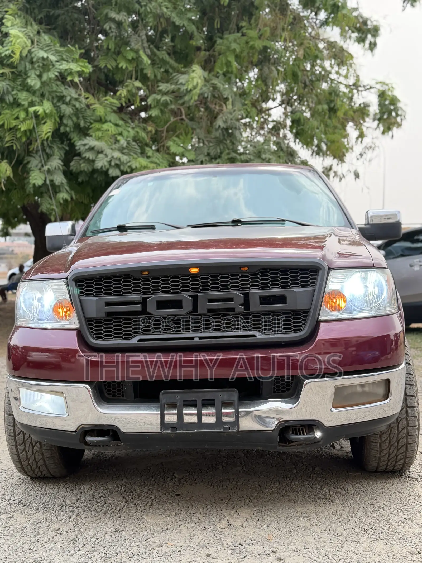 Ford F-150 SuperCab 4x4 2005 Burgundy