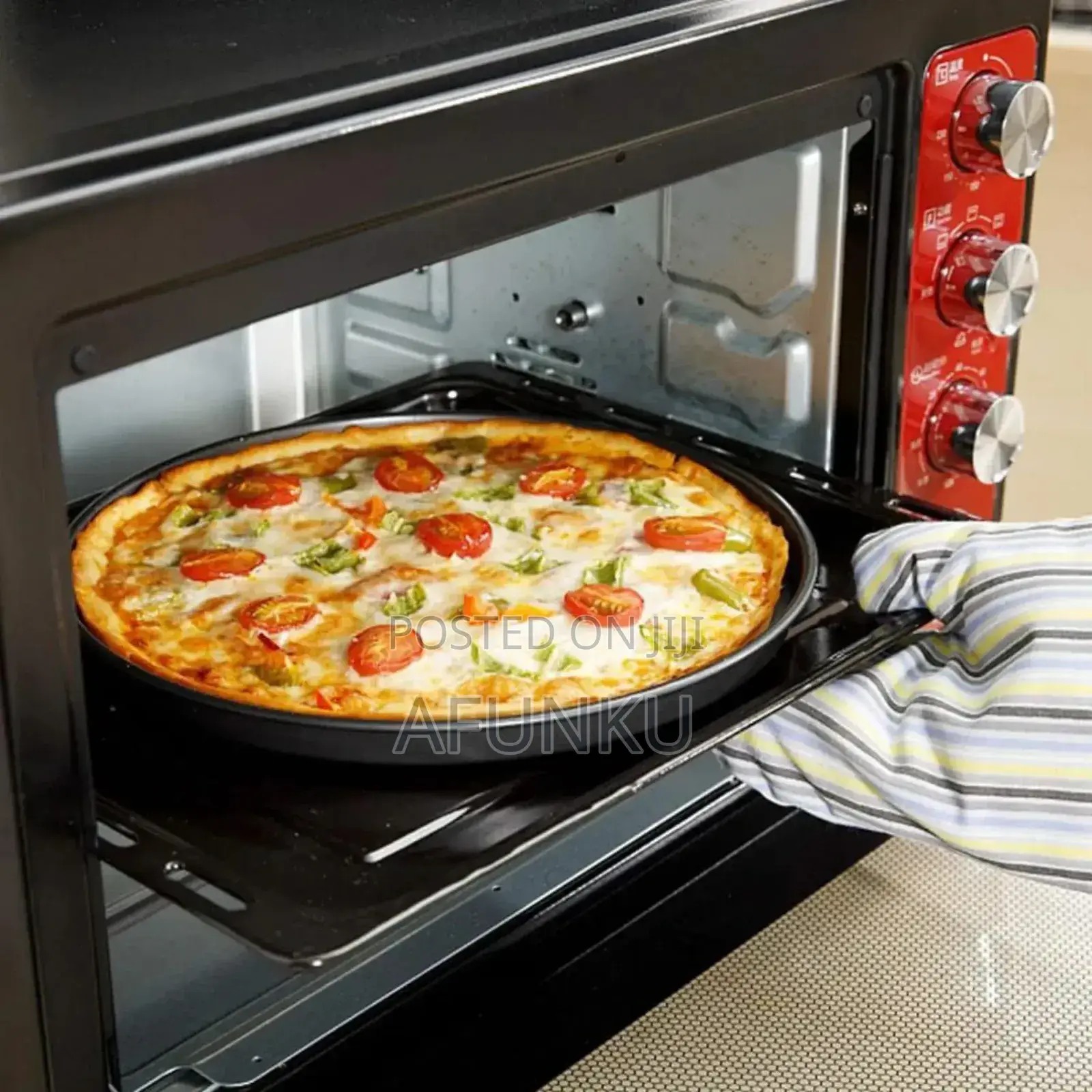 Nonstick Carbon Steel 3in1 Pizza Pan