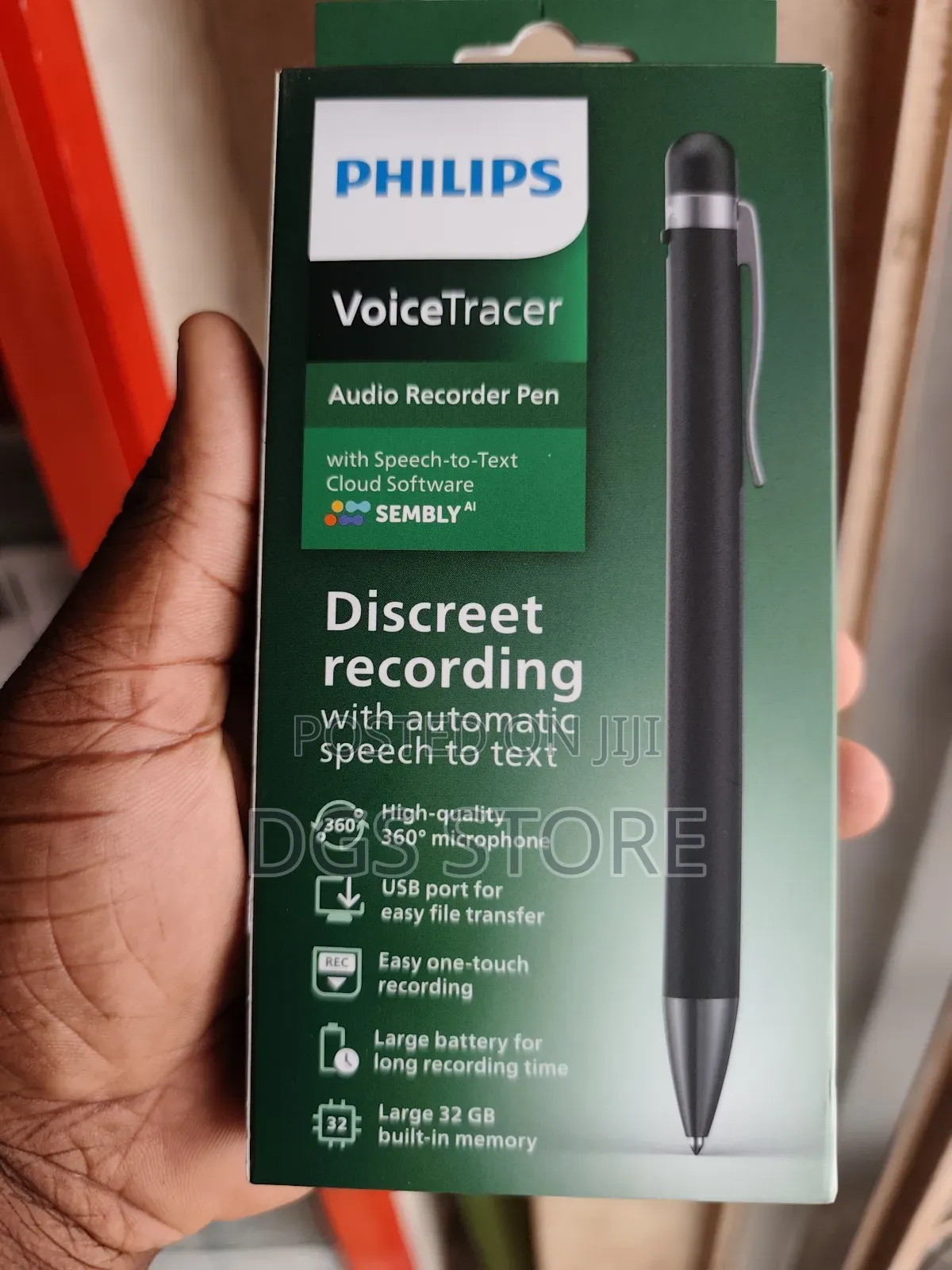 Phillip Voice Tracer Audio Recorder Pen 