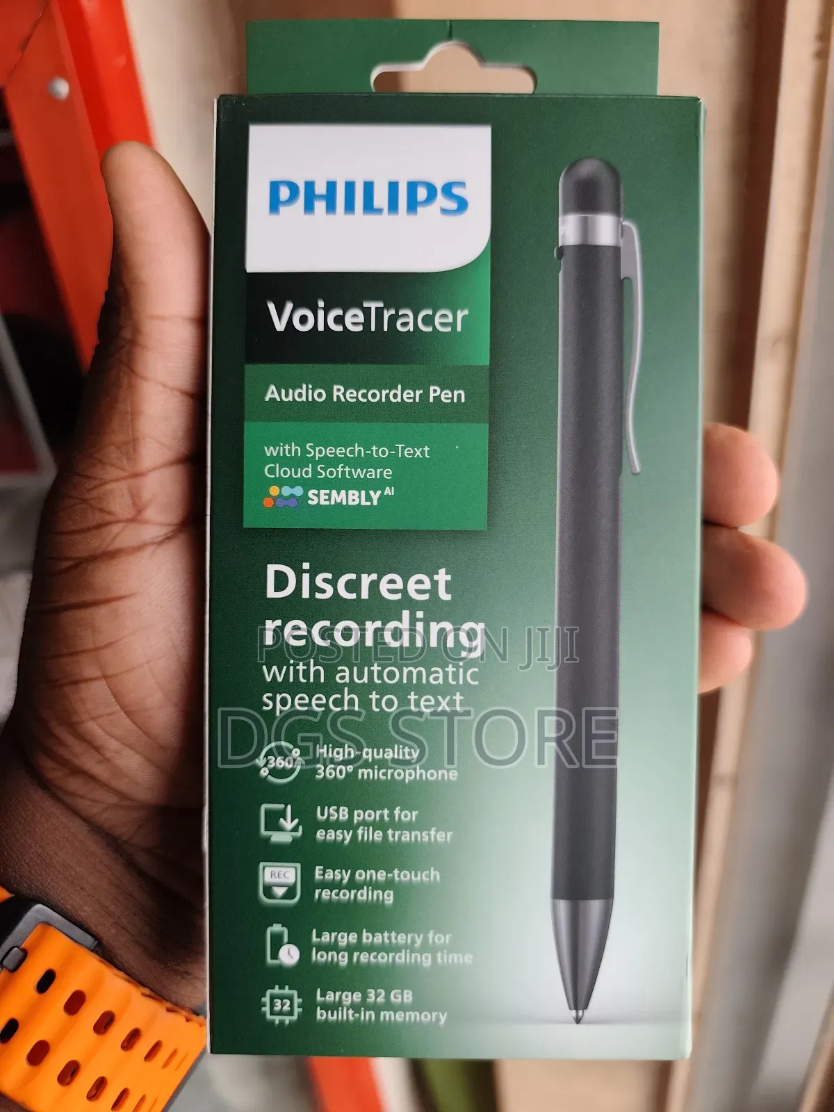 Phillip Voice Tracer Audio Recorder Pen 