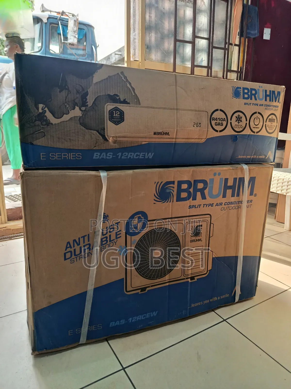 Bruhm 1,5 Hp Normal Ac Cooper Coil 2 Yrs Warranty