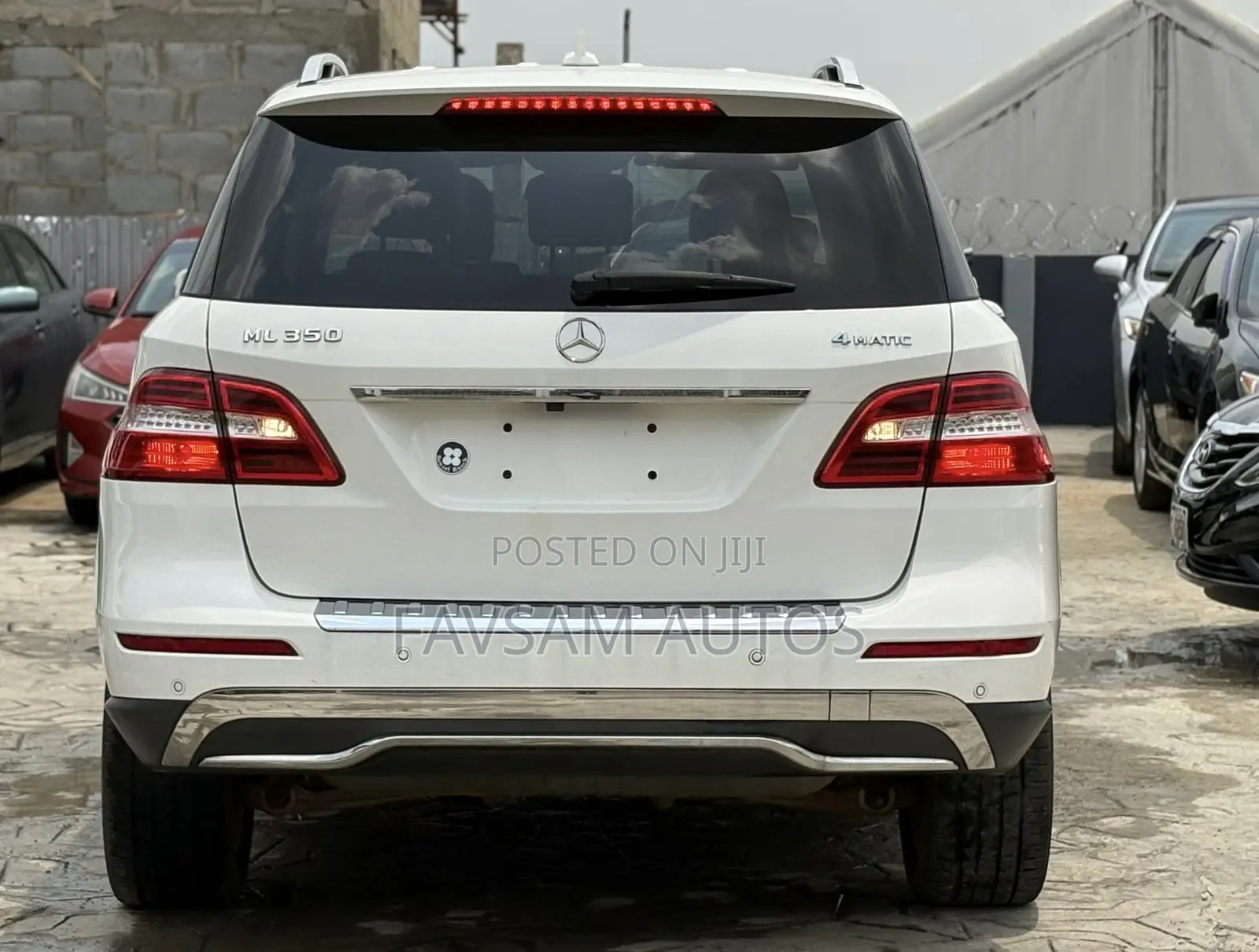 Mercedes-Benz M Class ML350 4MATIC 4dr SUV AWD (3.5L 6cyl 7A) 2015 White