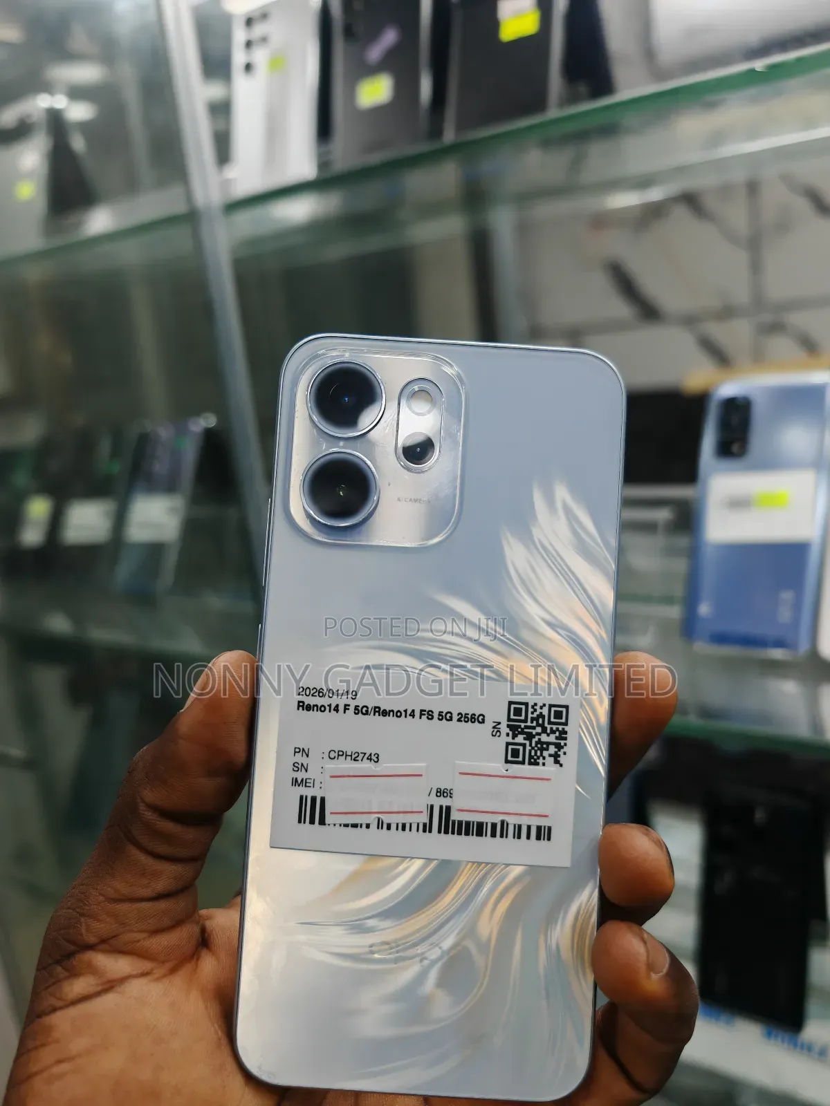 Oppo Reno14 F 256 GB Blue
