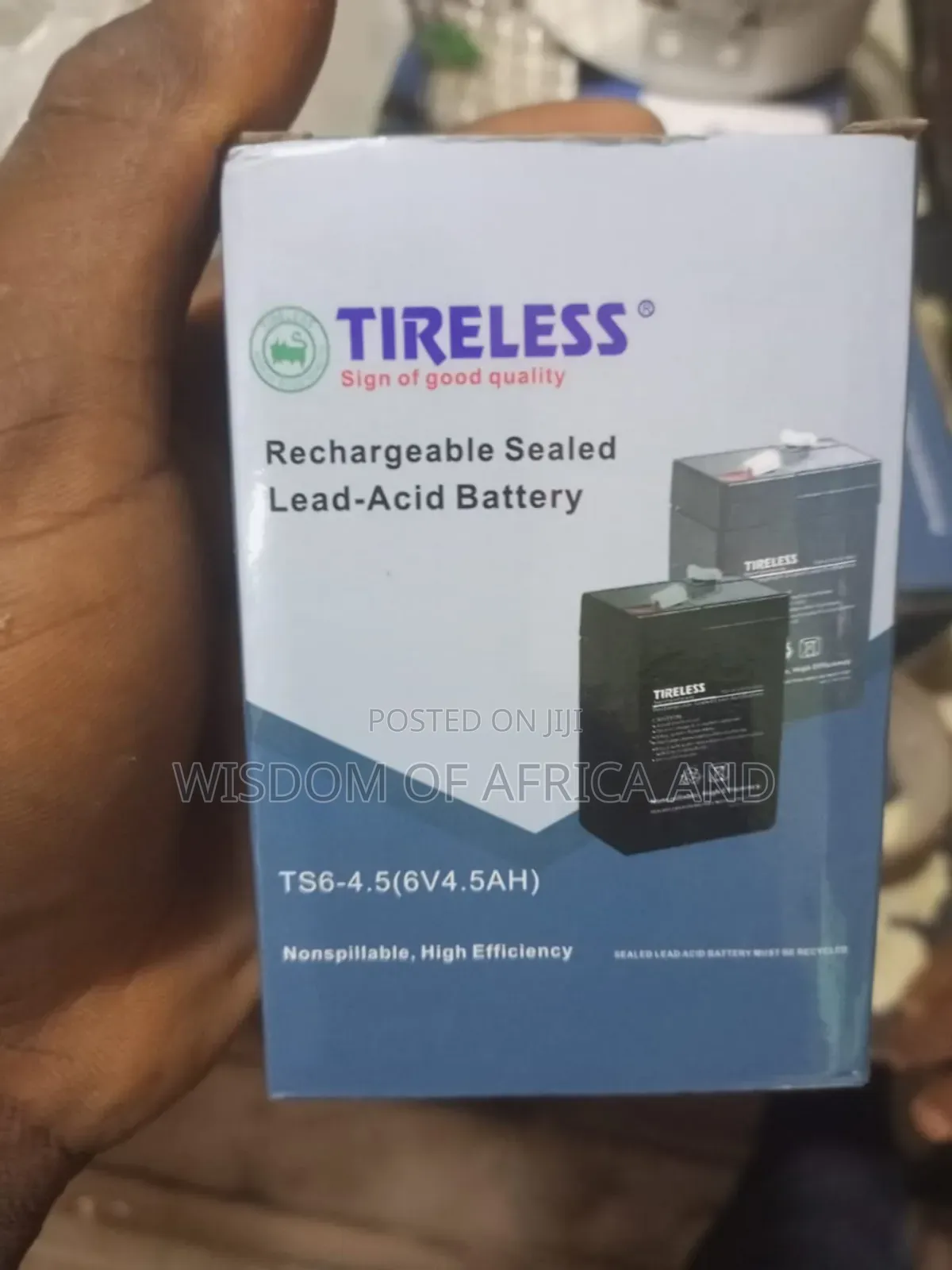 Rechargeable Fan Battery