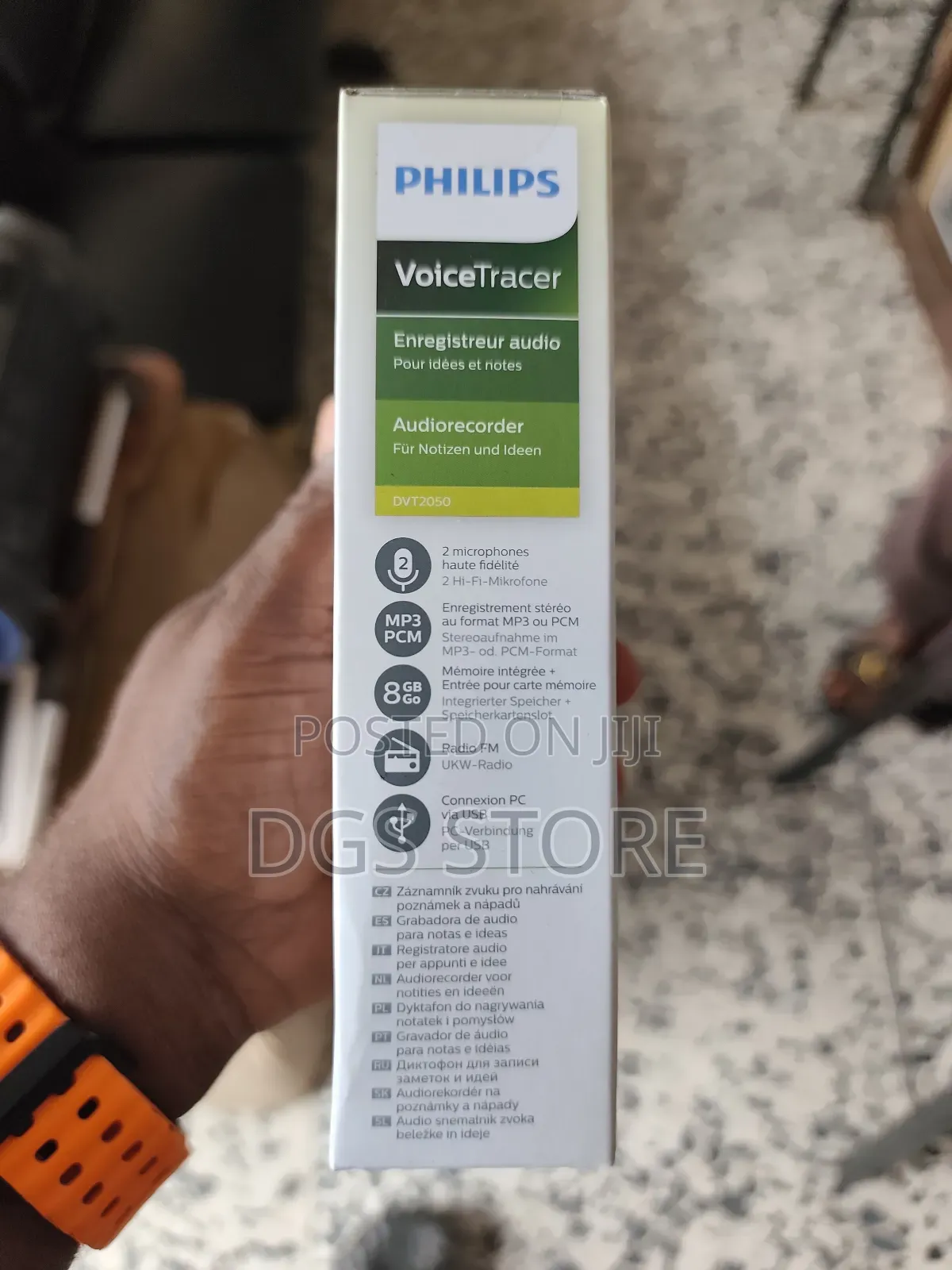 Philips Voice Tracer Audio Recorder Dvt2050