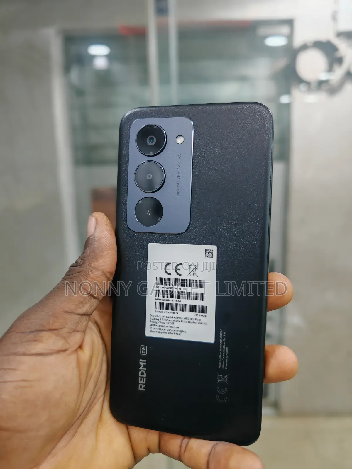 Xiaomi Redmi 15 5G 256 GB Black