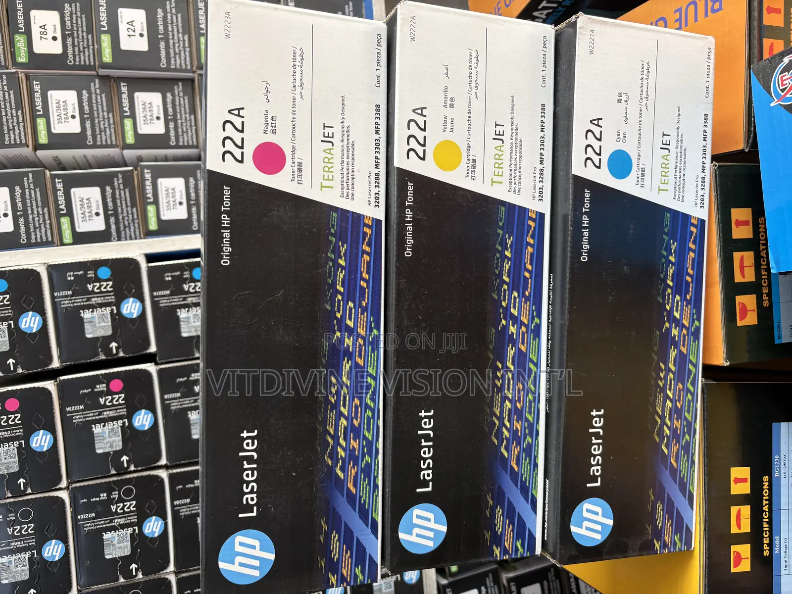 Hp 222a Toner Cartridge Black,Cyan,Yellow,Magenta