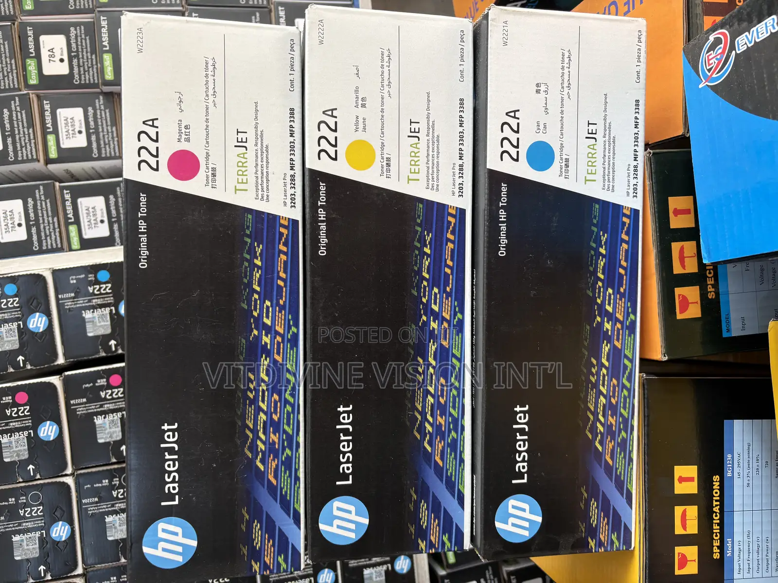 Hp 222a Toner Cartridge Black,Cyan,Yellow,Magenta