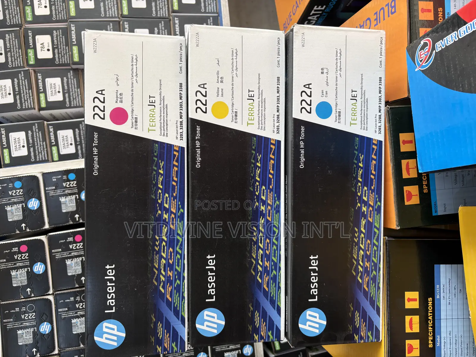 Hp 222a Toner Cartridge Black,Cyan,Yellow,Magenta
