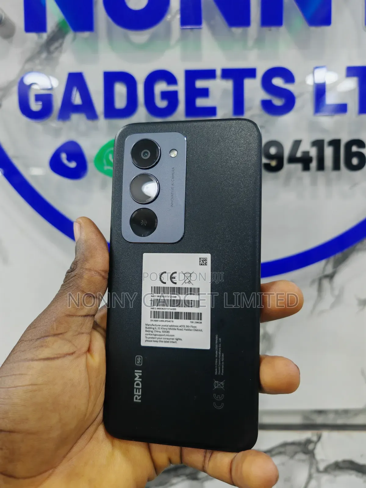 Xiaomi Redmi 15 5G 256 GB Black