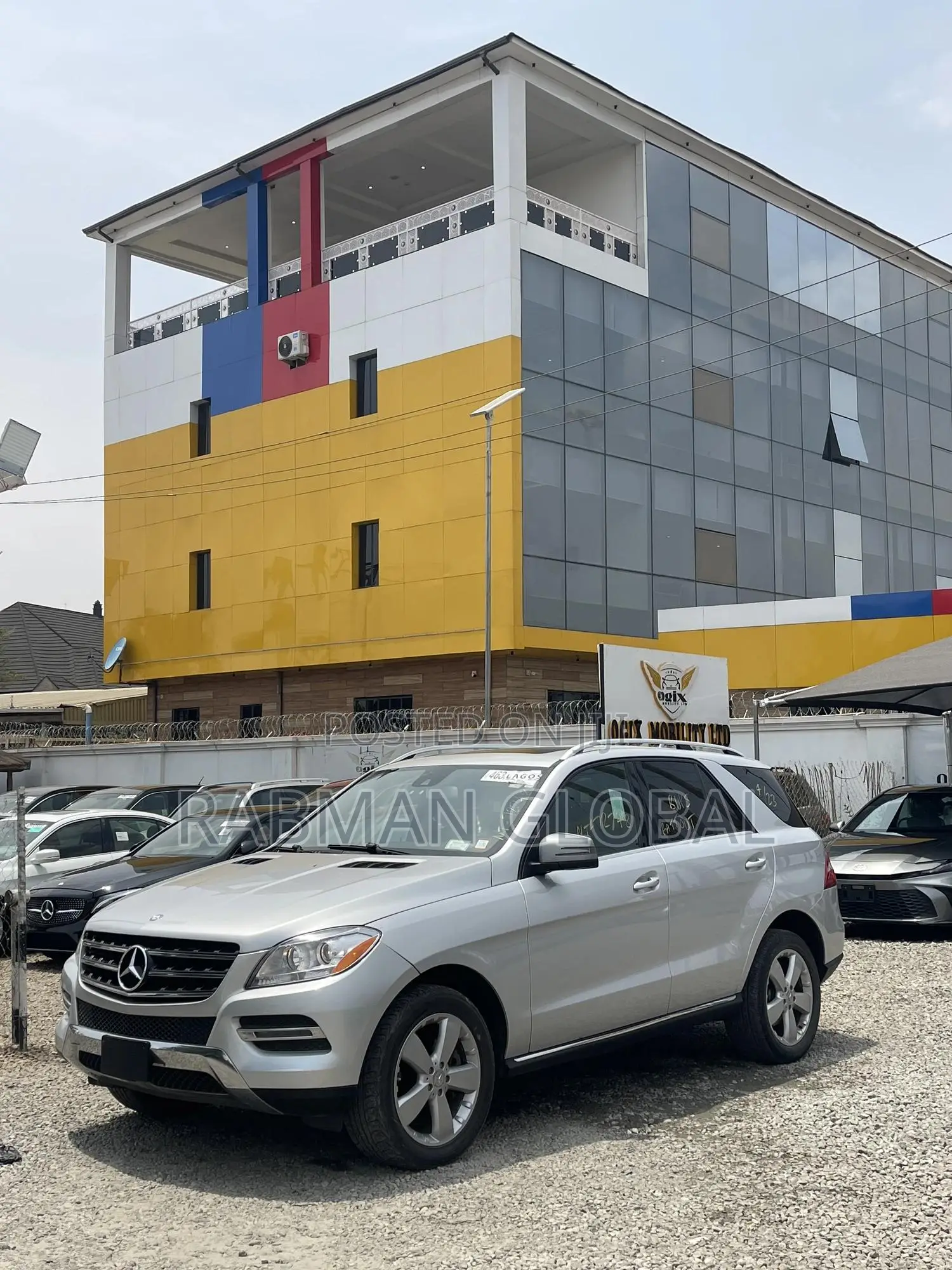 Mercedes-Benz M Class 2015 Silver