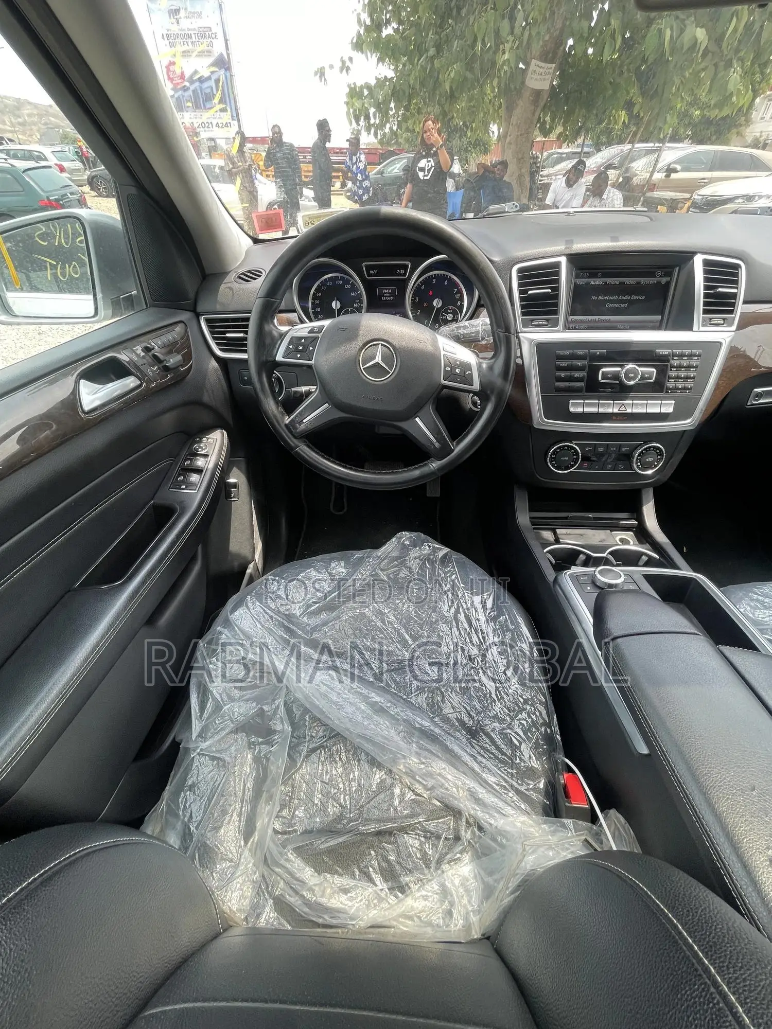 Mercedes-Benz M Class 2015 Silver