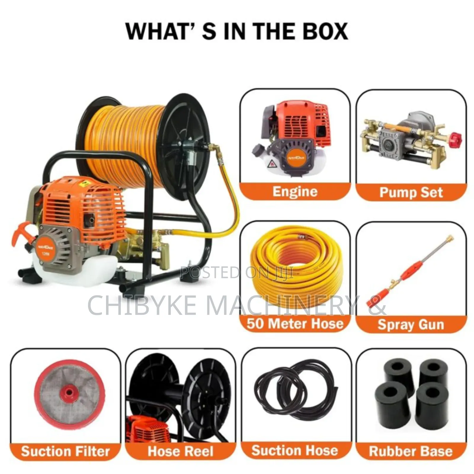 4-Stroke Portable Power Sprayer