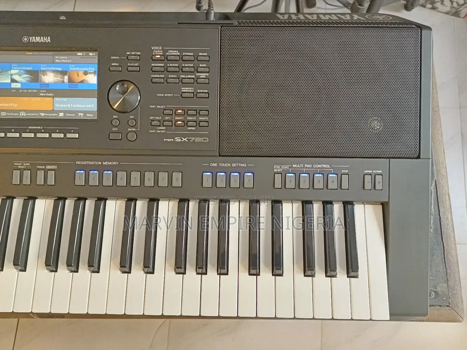 Rent a PSR Sx720 Yamaha Keyboard for Your Gigs, Shows, Church Events