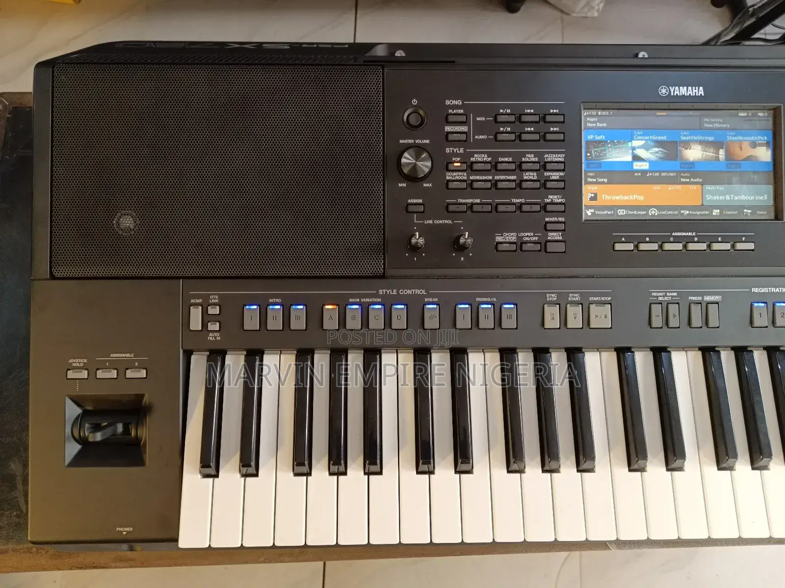 Rent a PSR Sx720 Yamaha Keyboard for Your Gigs, Shows, Church Events