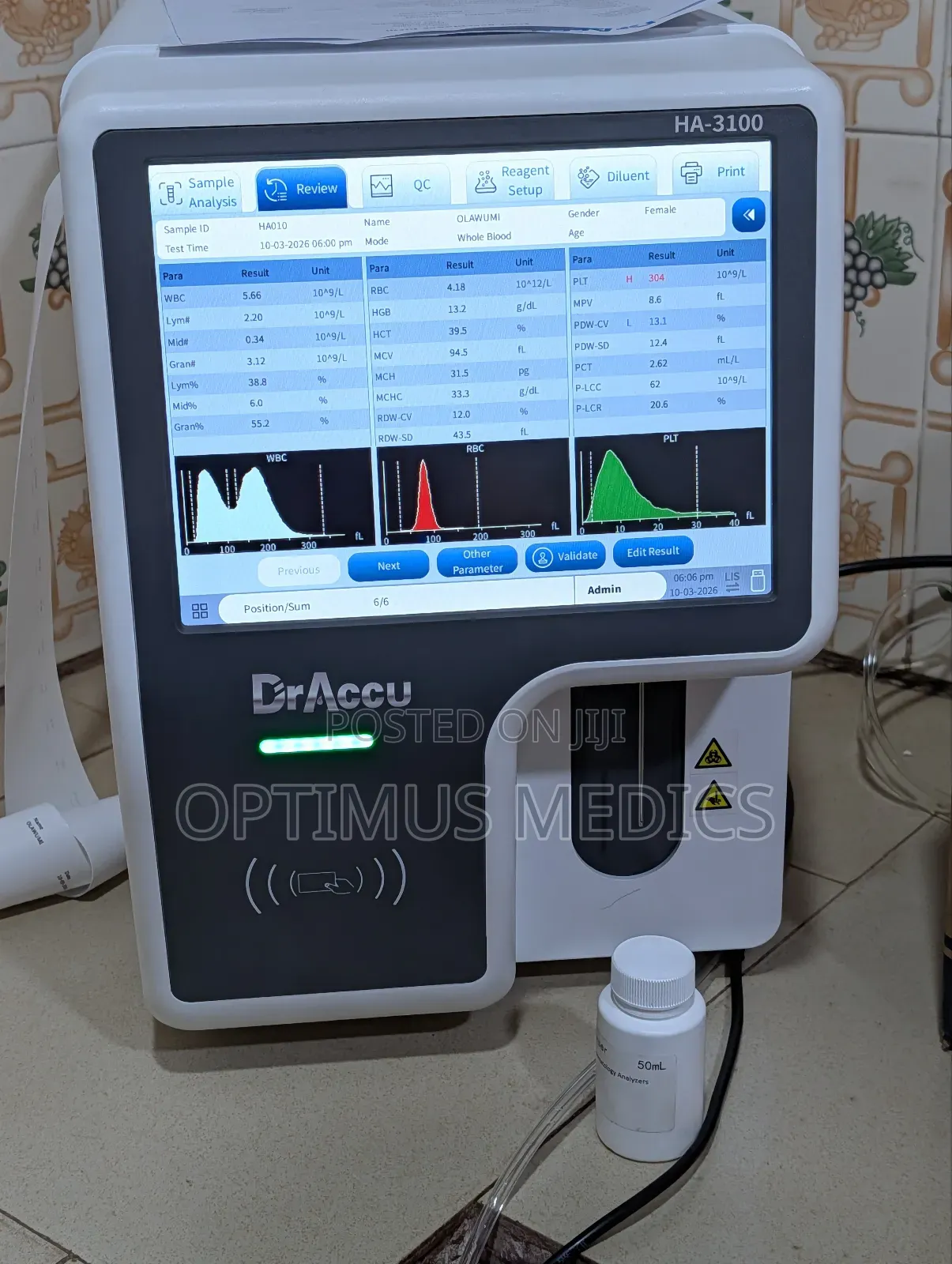 Dr Accu Immunoassay Analyser