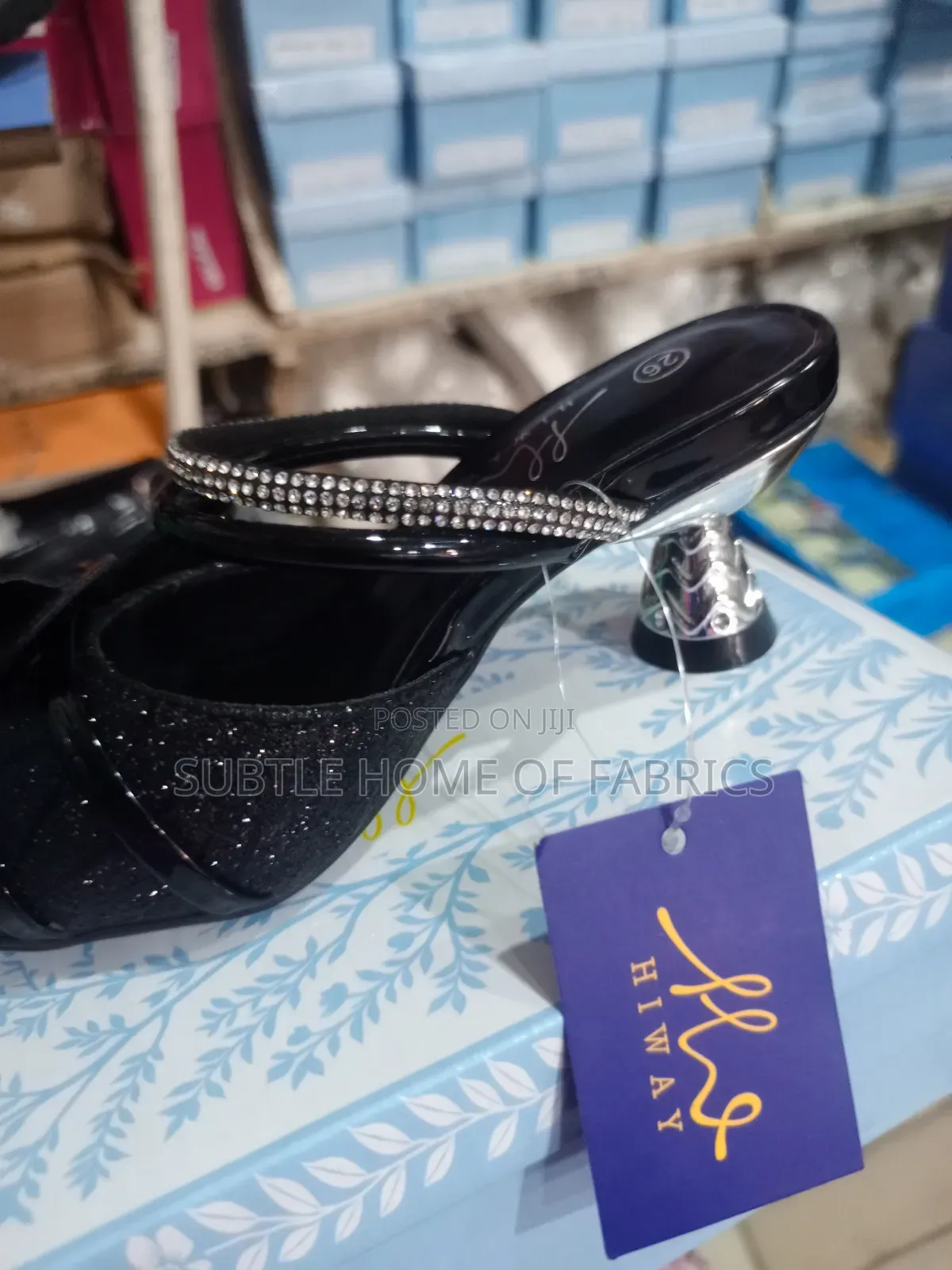 Hi Way Baby Girl Half-Cover Heel Shoes – Stylish Sallah Footwear