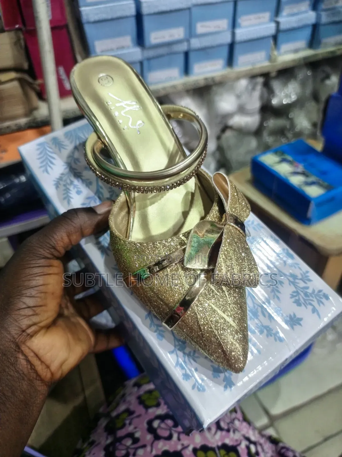 Hi Way Baby Girl Half-Cover Heel Shoes – Stylish Sallah Footwear