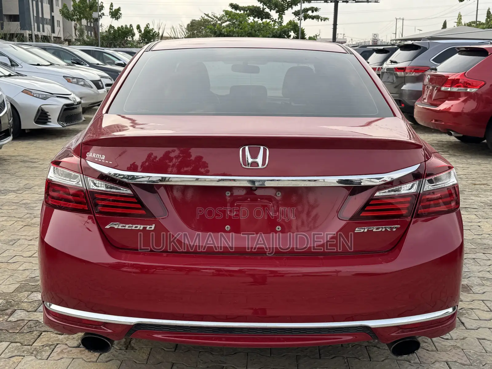 Honda Accord Sport 4dr Sedan FWD (2.4L 4cyl 2A) 2016