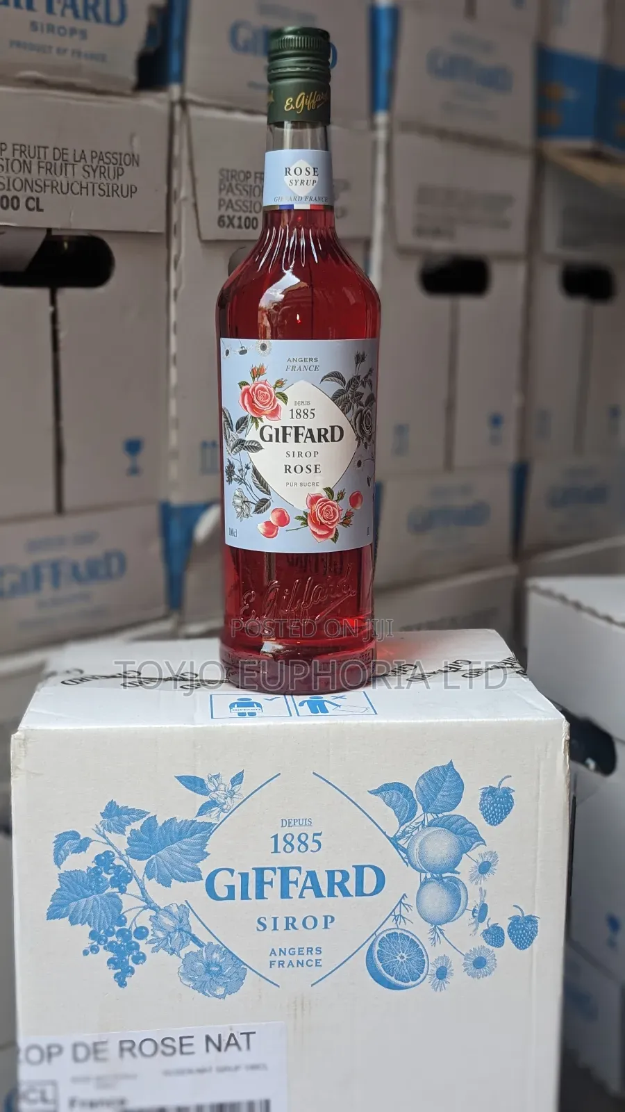 Giffard Syrups "Rose" (1 Litre)