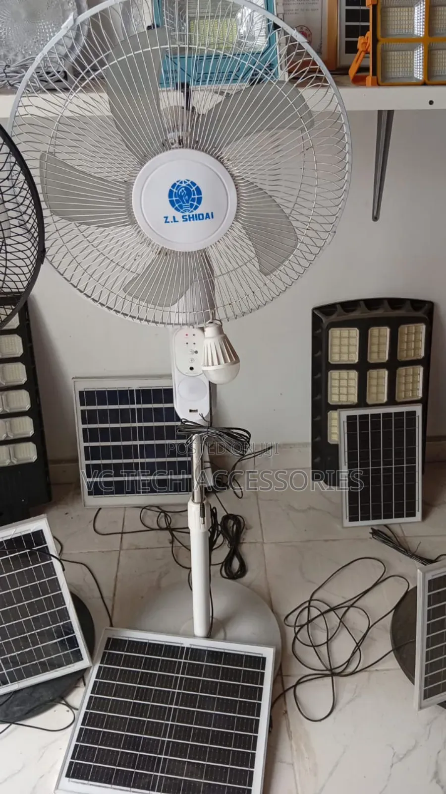16inches Solar Fan
