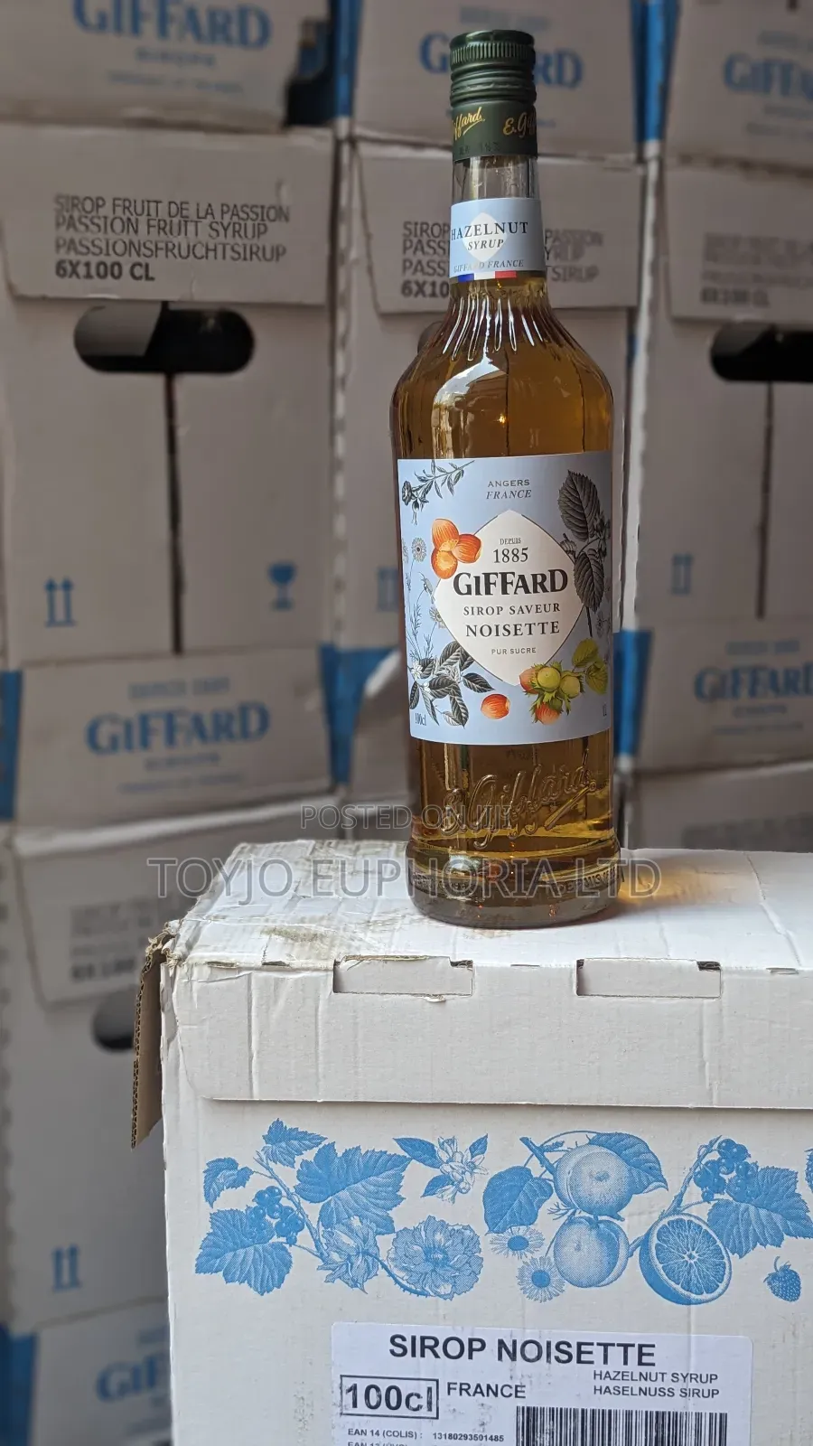 Giffard Syrups "Noisette" (1 Litre)