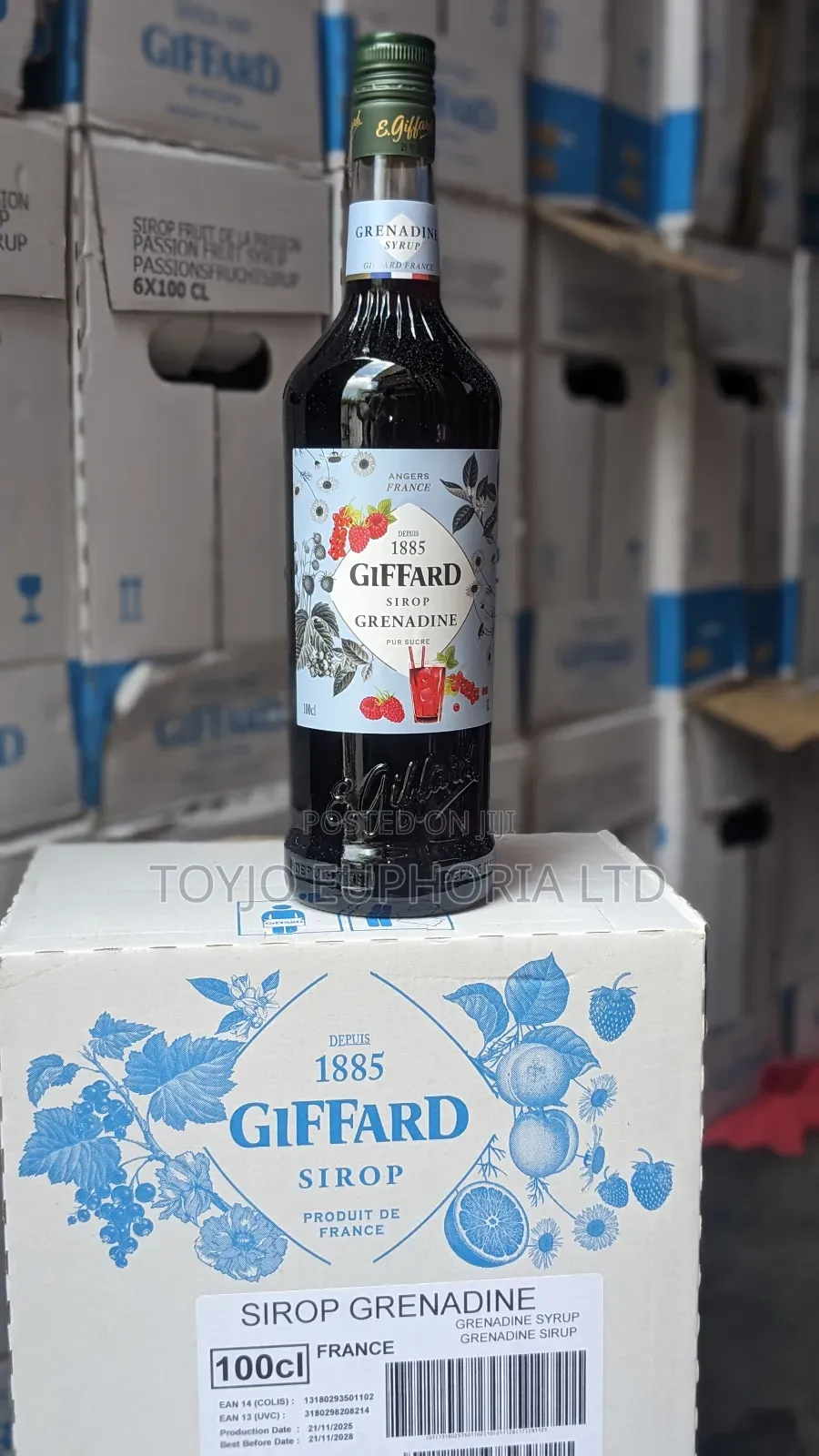 Giffard Syrups "Grenadine" (1 Litre)