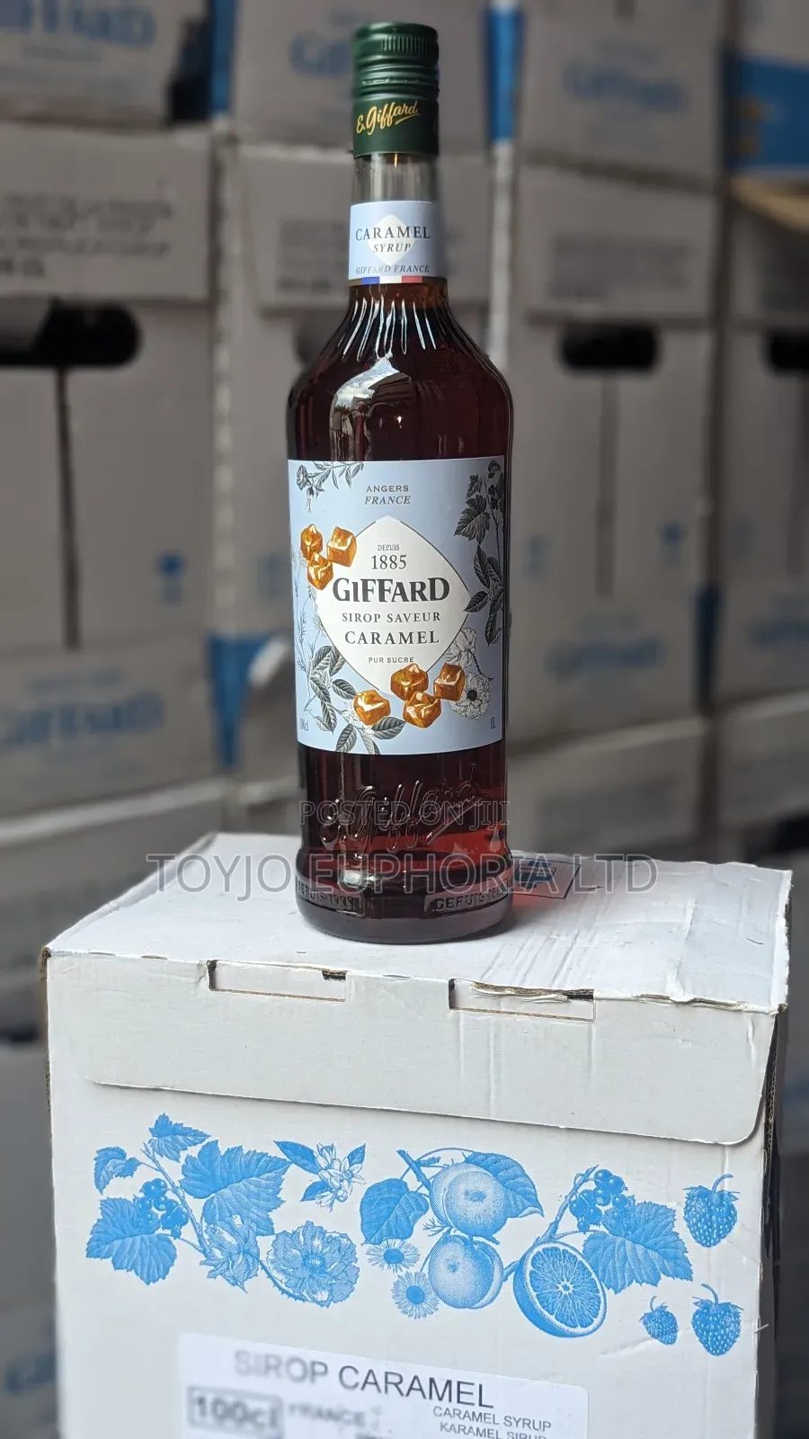 Giffard Syrups "Caramel" (1 Litre)